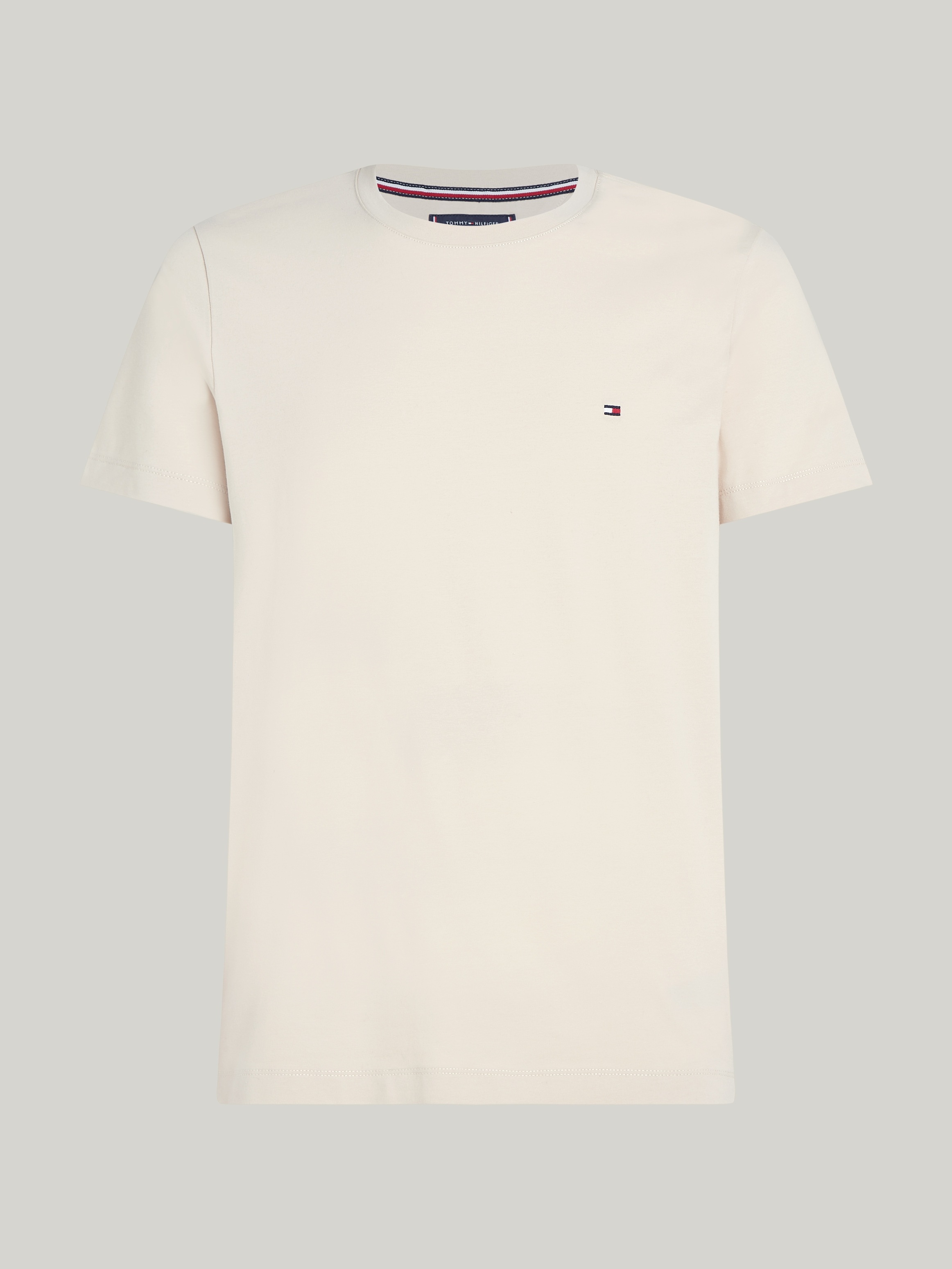 Tommy Hilfiger T-Shirt »STRETCH SLIM FIT TEE«, mit Rundhalsausschnitt