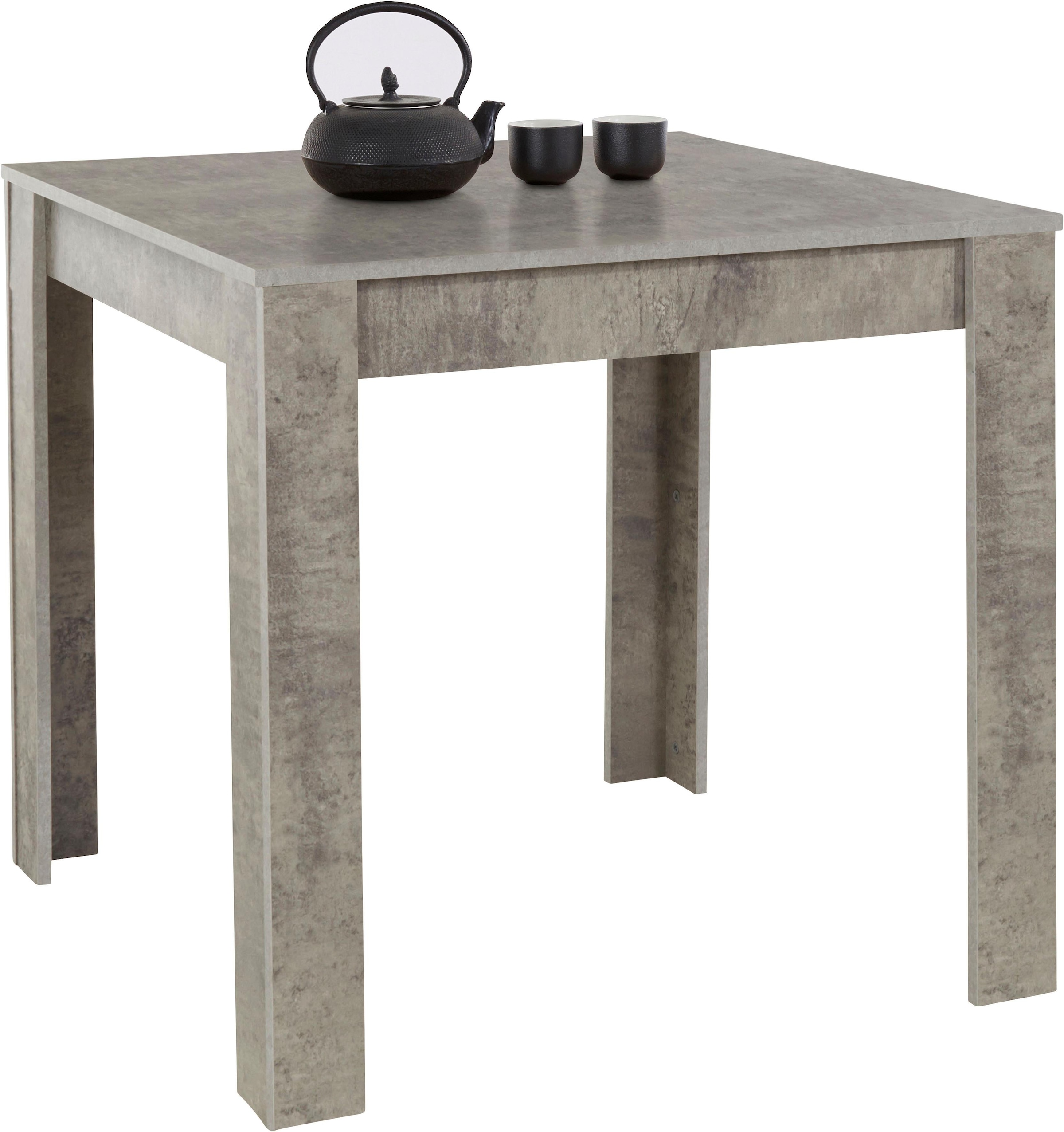 INOSIGN Esstisch »Meigh, TOPSELLER!«, aus Holzwerkstoff, Breite 80 cm
