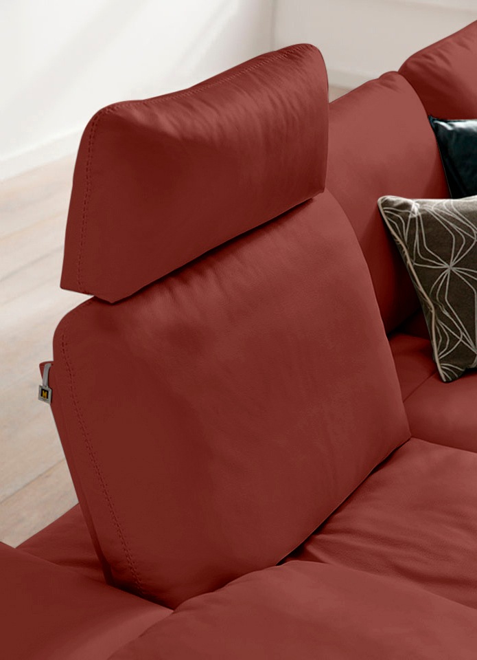 W.SCHILLIG Ecksofa »valentinoo, Designsofa, elegant und bequem, L-Form«, (Set), mit Sitztiefenverstellung, Breite 318 cm