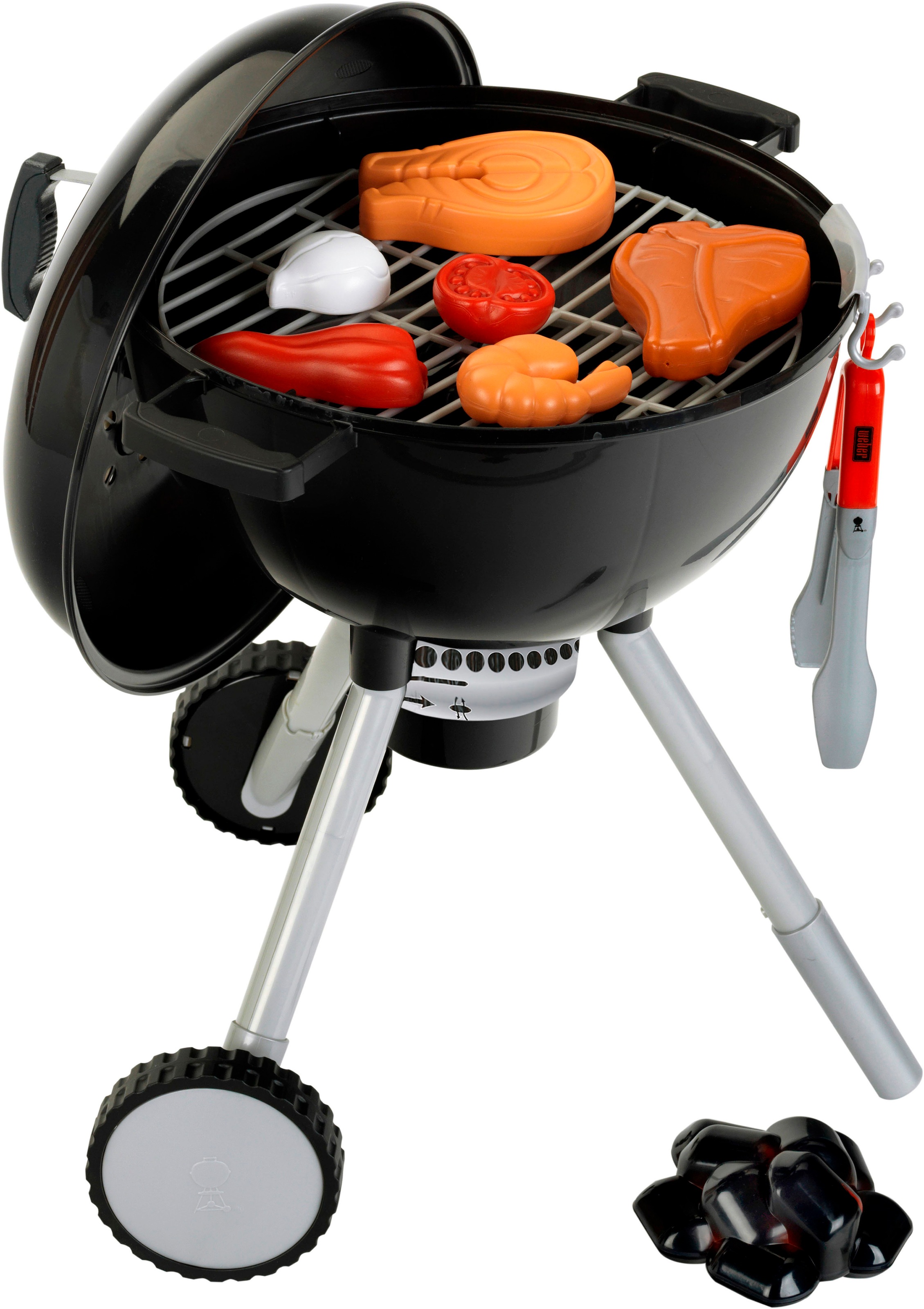 Klein Kinder-Küchenset »Weber Spiel-Kugelgrill One Touch Premium«, mit Licht und Sound, Made in Germany