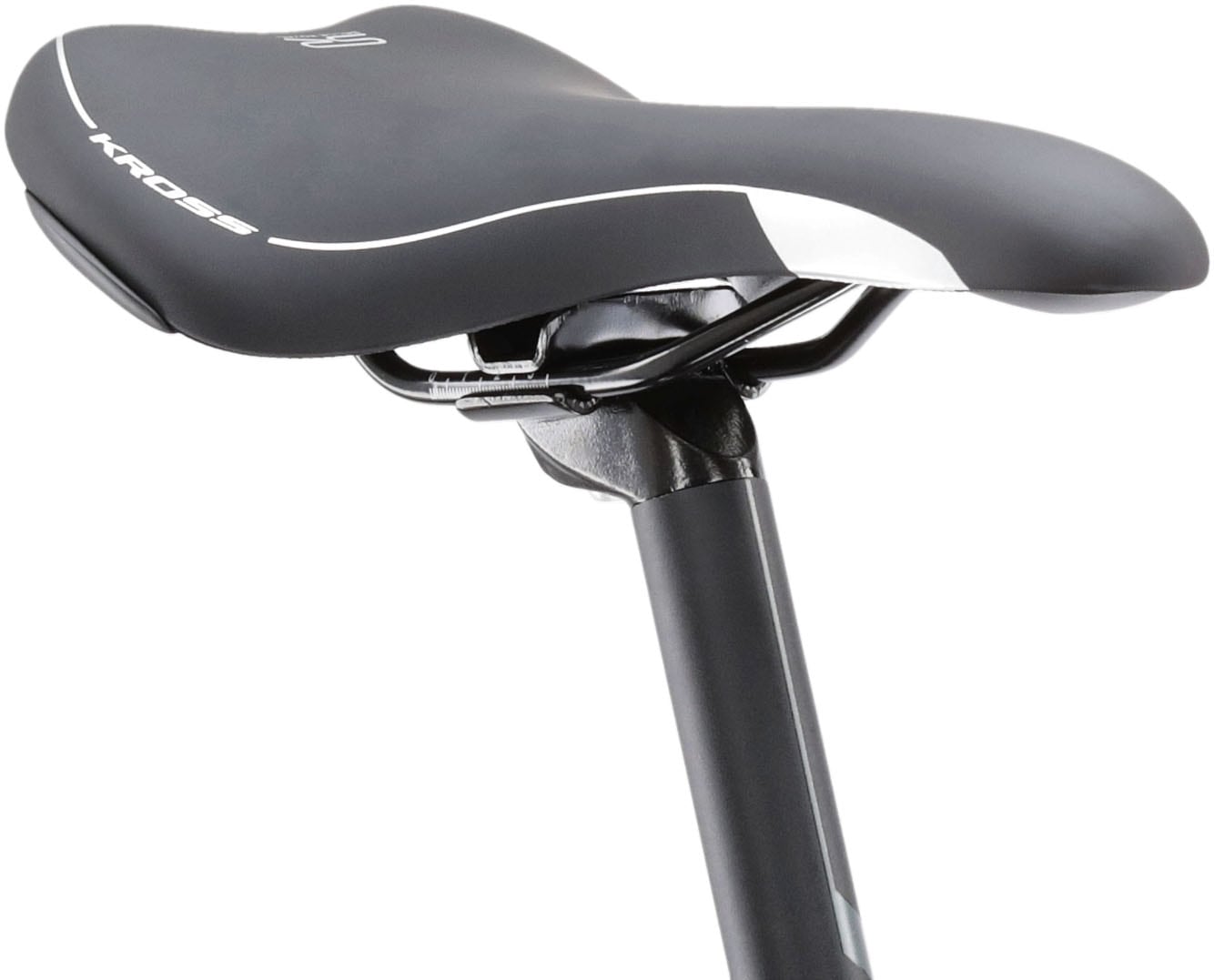 Kross E-Bike »E-Crossrad Evado Hybrid 6.0 28 Zoll blau«, 10 Gang, Shimano, DEORE XT T8000, Mittelmotor 250 W, Pedelec, Elektrofahrrad für Damen und Herren