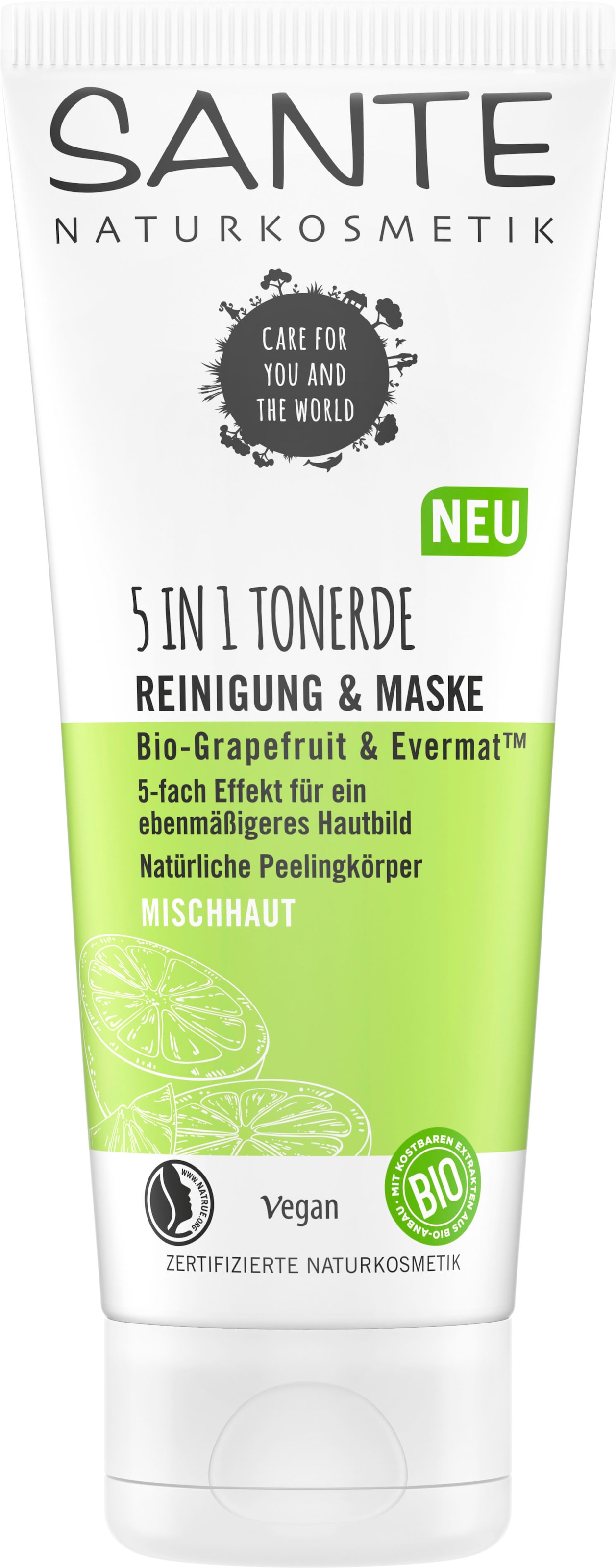 Reinigung & auf SANTE kaufen Gesichts-Reinigungscreme Tonerde Raten »5in1 Maske«