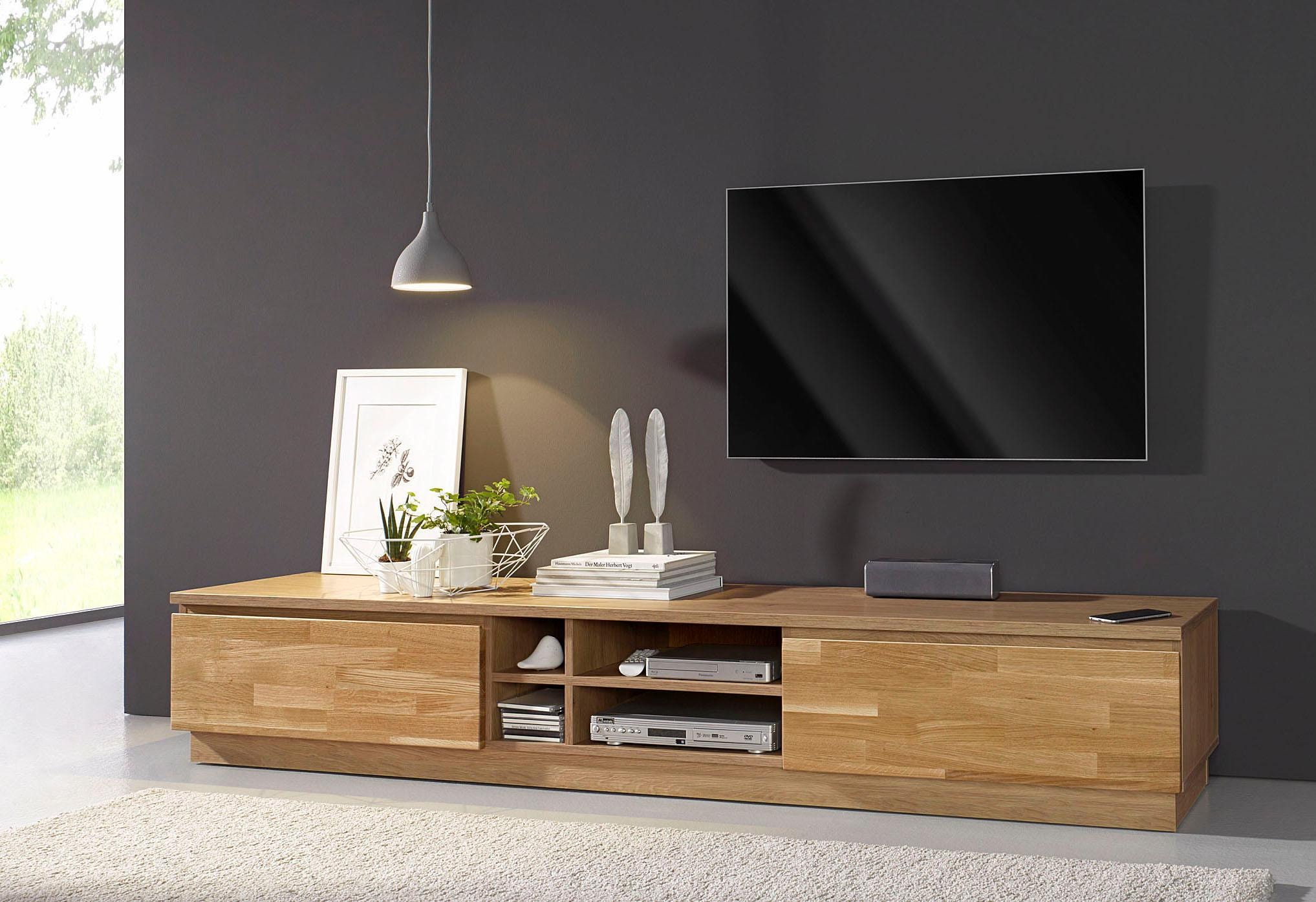 Home affaire Lowboard, Kommode, Breite 200 cm, teilmassiv, FSC®-zertifiziert
