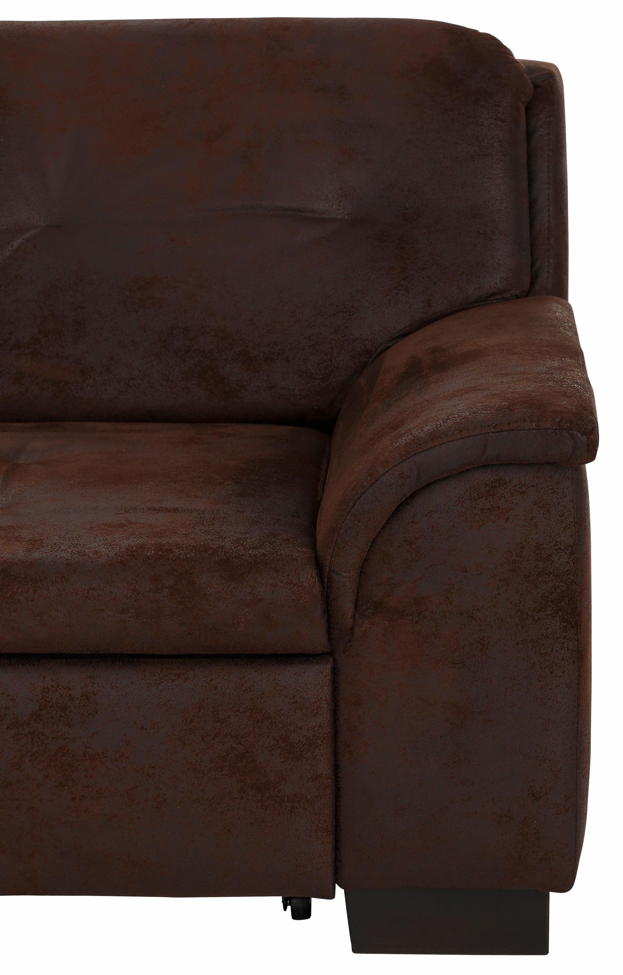 Home affaire Ecksofa »Bergen«, wahlweise mit Bettfunktion L-Form