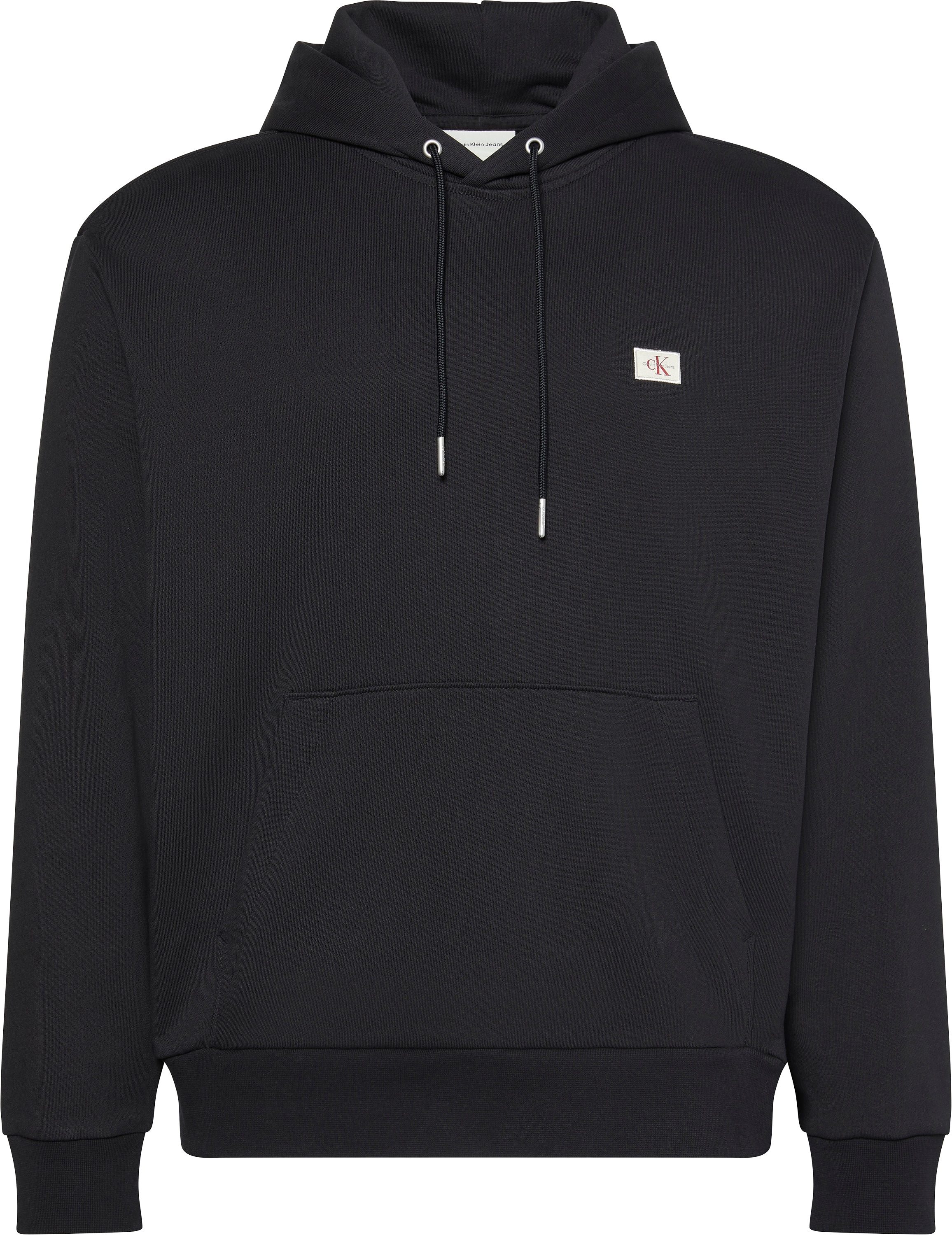 Calvin Klein Jeans Kapuzensweatshirt »400GSM TERRY BADGE HOODIE«, Mit Rundhalsausschnitt
