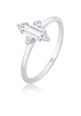 Elli DIAMONDS Verlobungsring »Verlobung Edel Topas Diamant (0.06 ct.) 925 Silber« kaufen