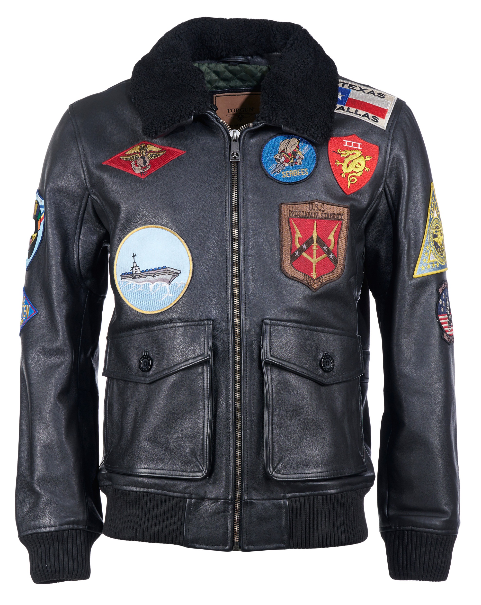 TOP GUN Lederjacke »Lederjacke TG20201007«