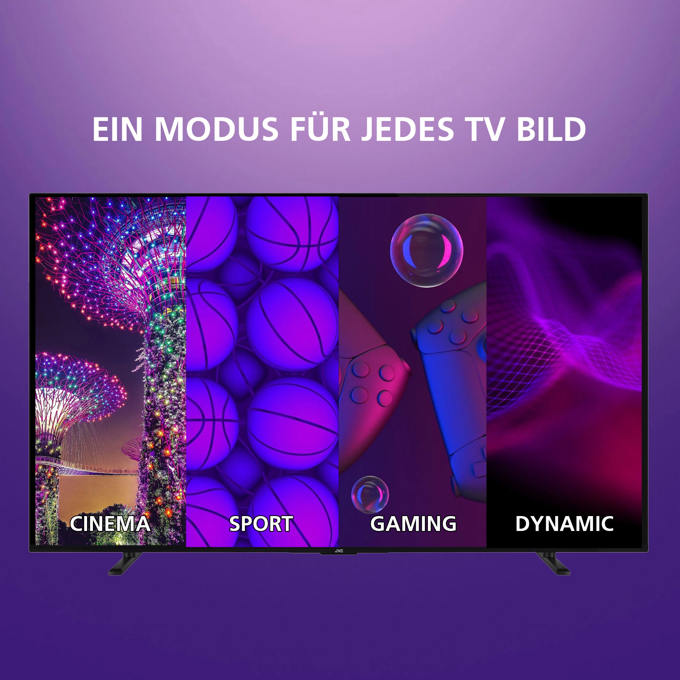 JVC LED-Fernseher »LT-32VH5355«, HD ready, Smart-TV