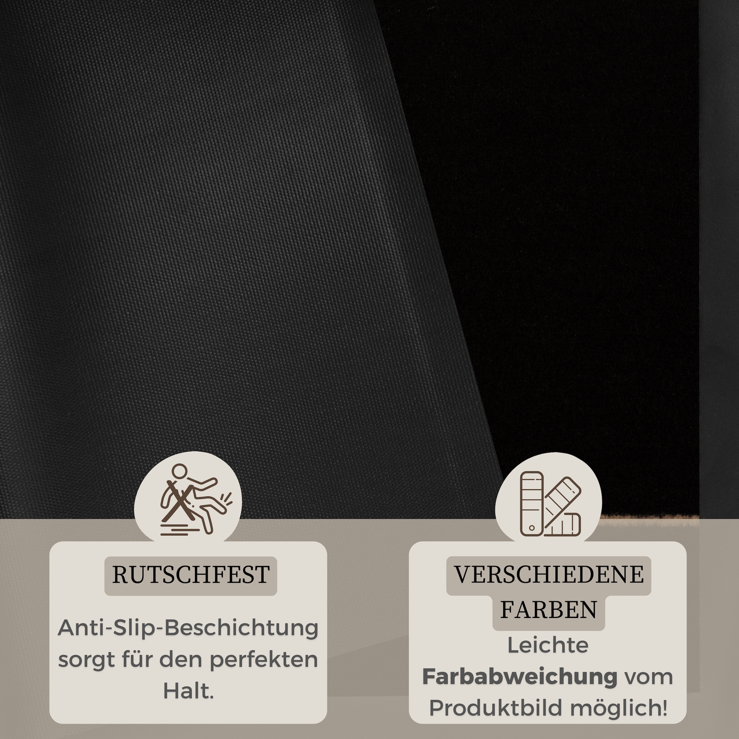 HANSE Home Fußmatte »Cozy Welcome, Türmatte«, rechteckig, 5 mm Höhe, Waschbar, Schmutzfangmatte, Outdoor, Innen, Rutschfest, Wetterfest