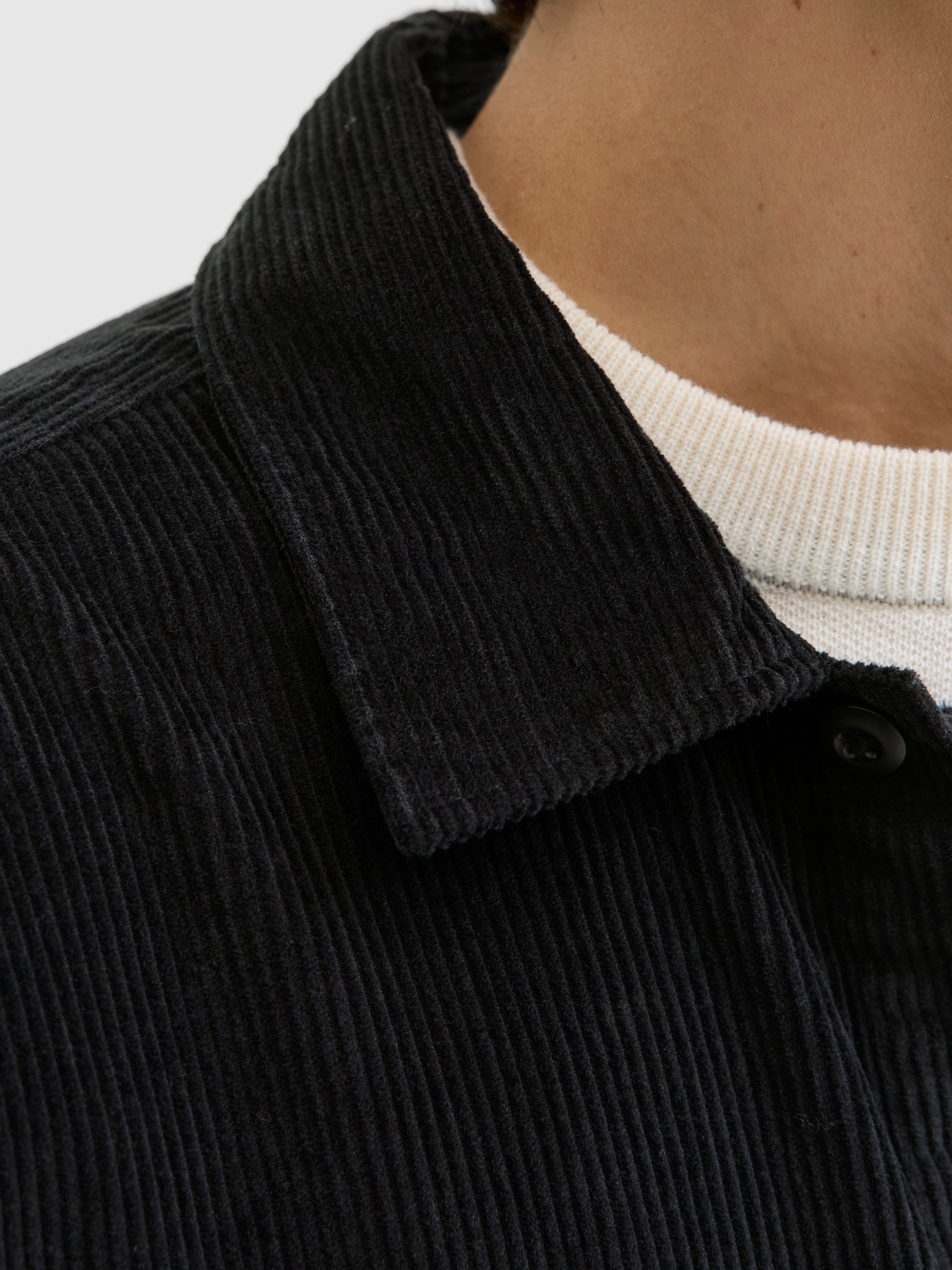 Jack & Jones Langarmhemd »JJEPERFECT CORDUROY OVERSHIRT LS SN«