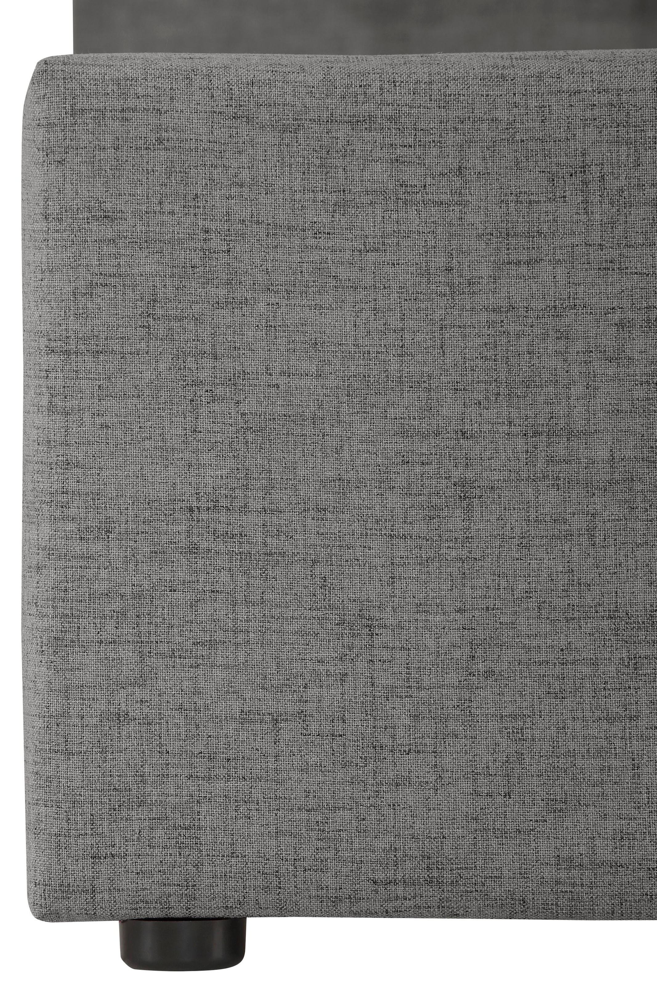 Home affaire Polsterbett »Hamar, Knopfsteppung im Kopfteil, bis 250 KG belastbar«, (3 Breiten: 100cm/ 140cm/ 180cm), in verschiedenen Größen und Stoffen und Farben