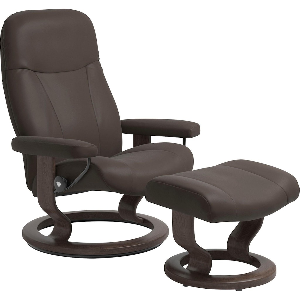 Stressless® Hocker »Garda«, mit Classic Base, Gestell Wenge