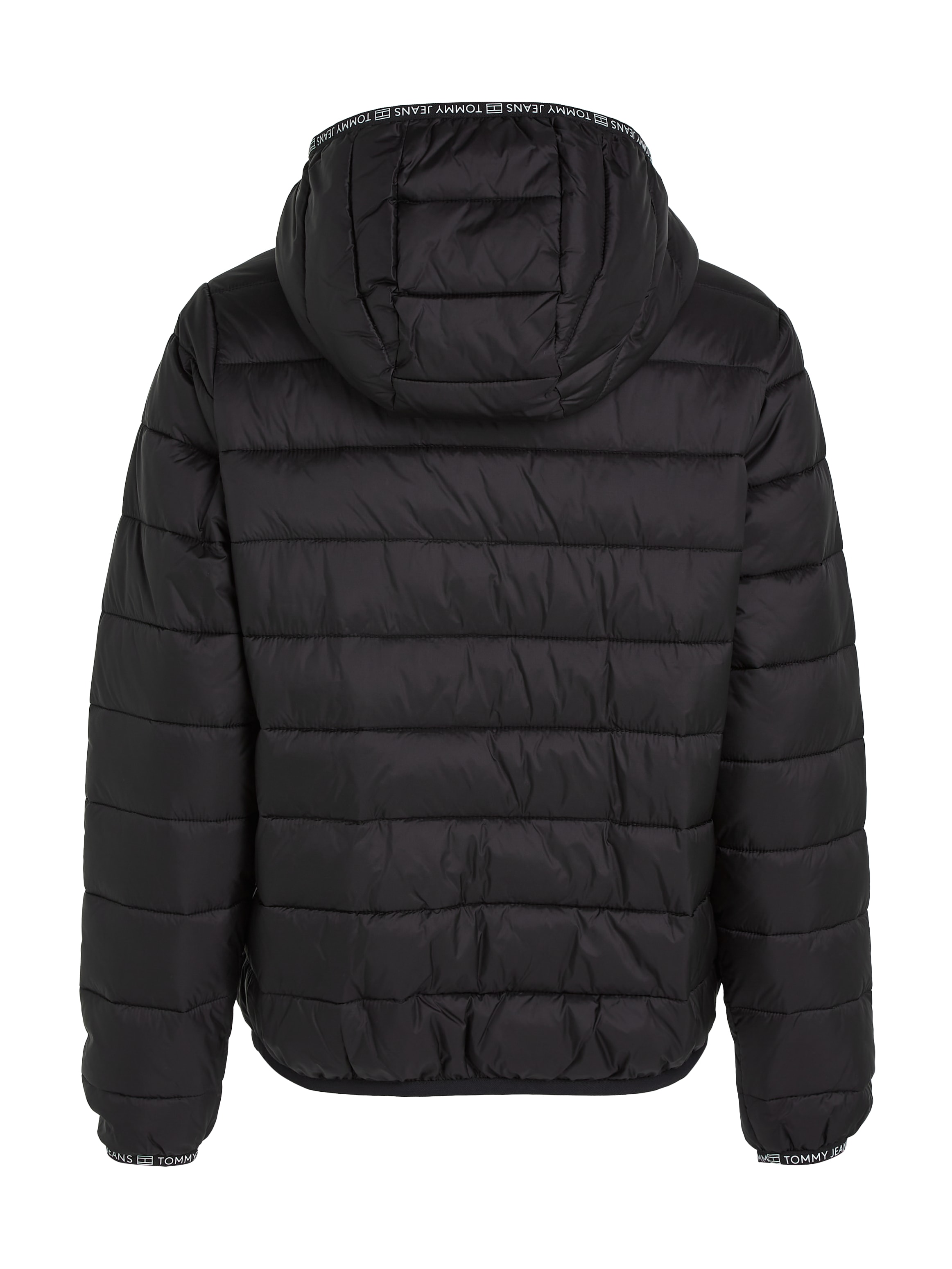 Tommy Jeans Steppjacke »TJW QUILTED TAPE HOOD JACKET EXT«, mit Kapuze, mit Kapuze