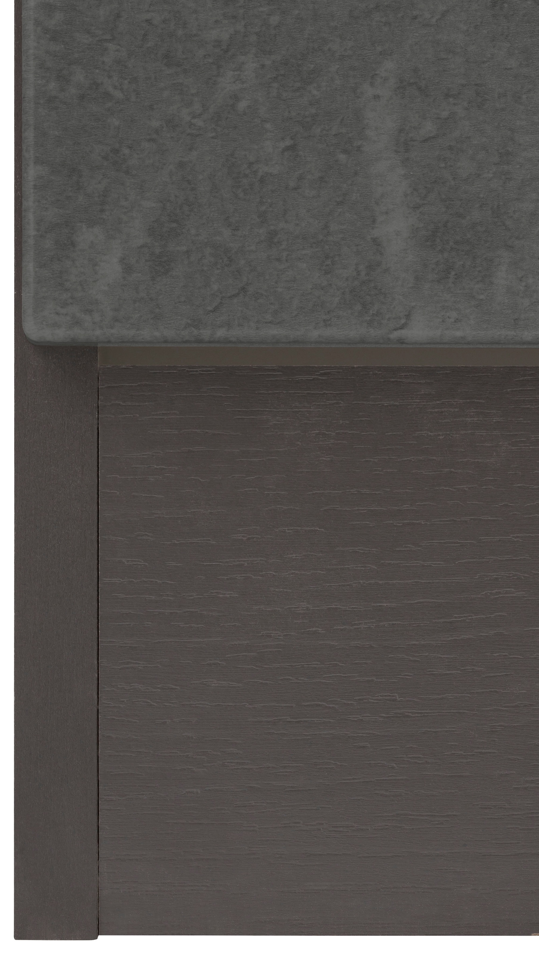 KOCHSTATION Küchenzeile »KS-Tulsa« mit E-Geräten, Breite 380 cm, schwarze Metallgriffe, MDF Fronten