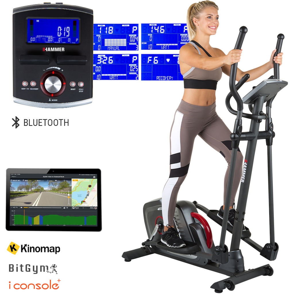 Hammer Crosstrainer-Ergometer »Cross Motion BT«