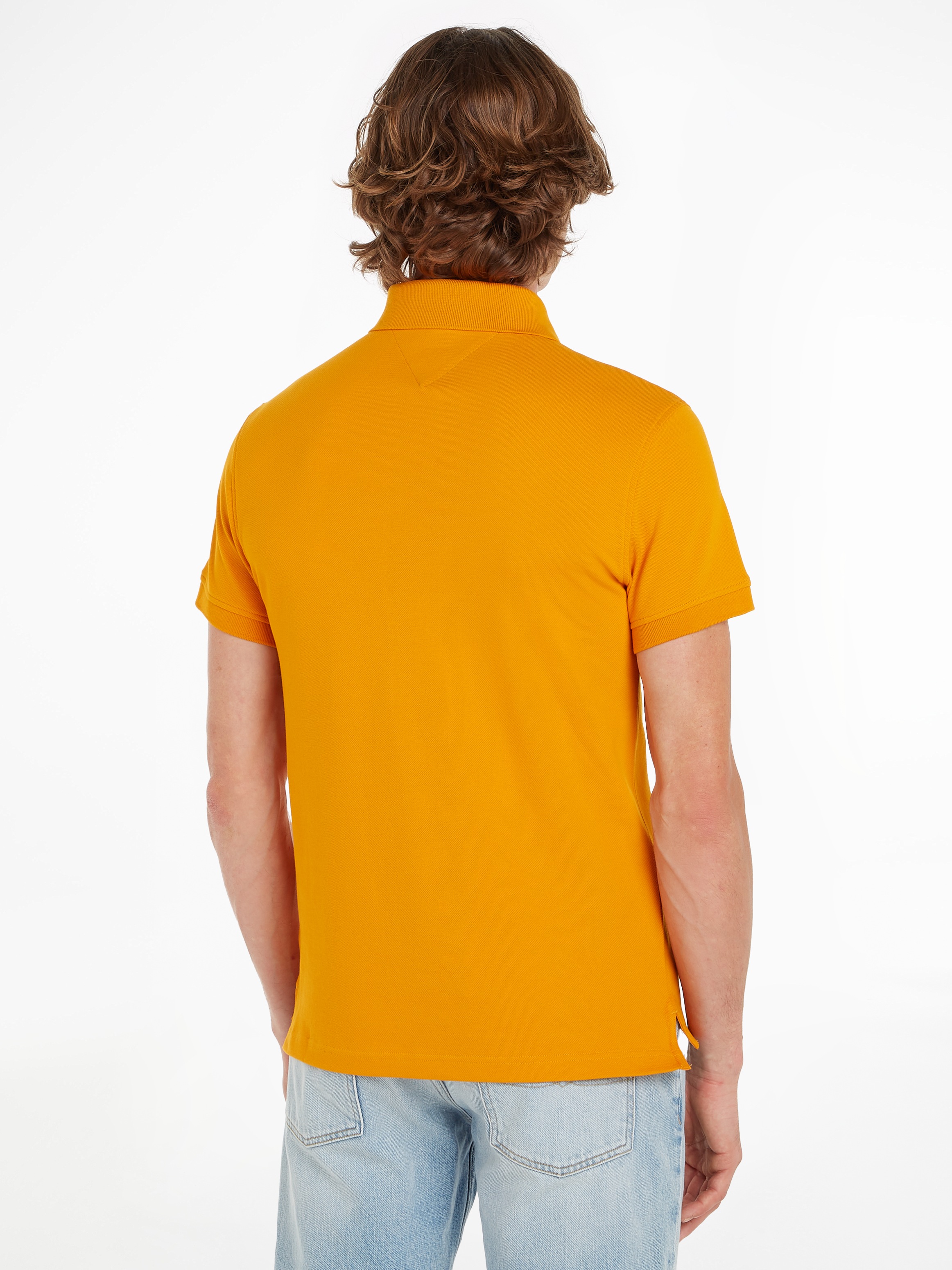 Tommy Hilfiger Poloshirt »1985 SLIM POLO«, aus leicht strukturiertem Piqué-Material