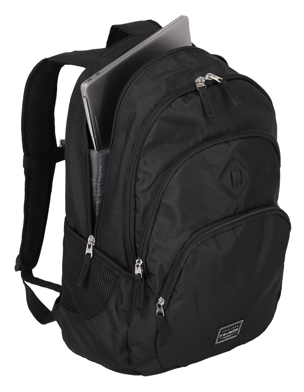 travelite Laptoprucksack »BASICS Melange«, Freizeitrucksack Arbeitsrucksack Schulrucksack Reiserucksack