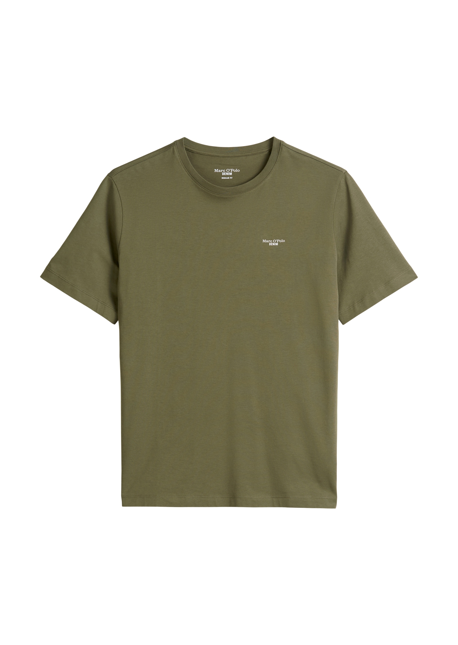 Marc O'Polo DENIM T-Shirt, Ein dezenter Logo-Print auf der Brust
