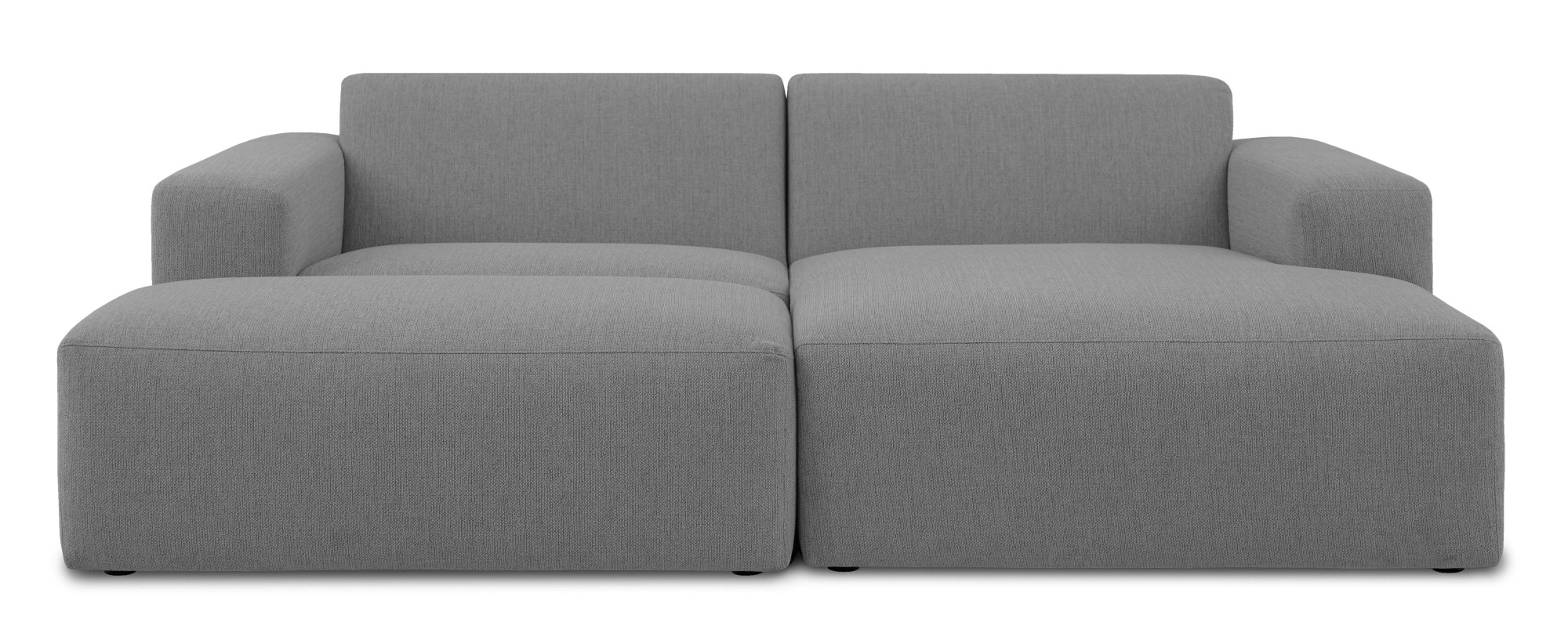 INOSIGN Ecksofa »Koa,228cm, L-Form, Modulsofa, Webstoff, Cord«, Designsofa, Set, Hocker inklusive, weicher Lounge-Sitzkomfort