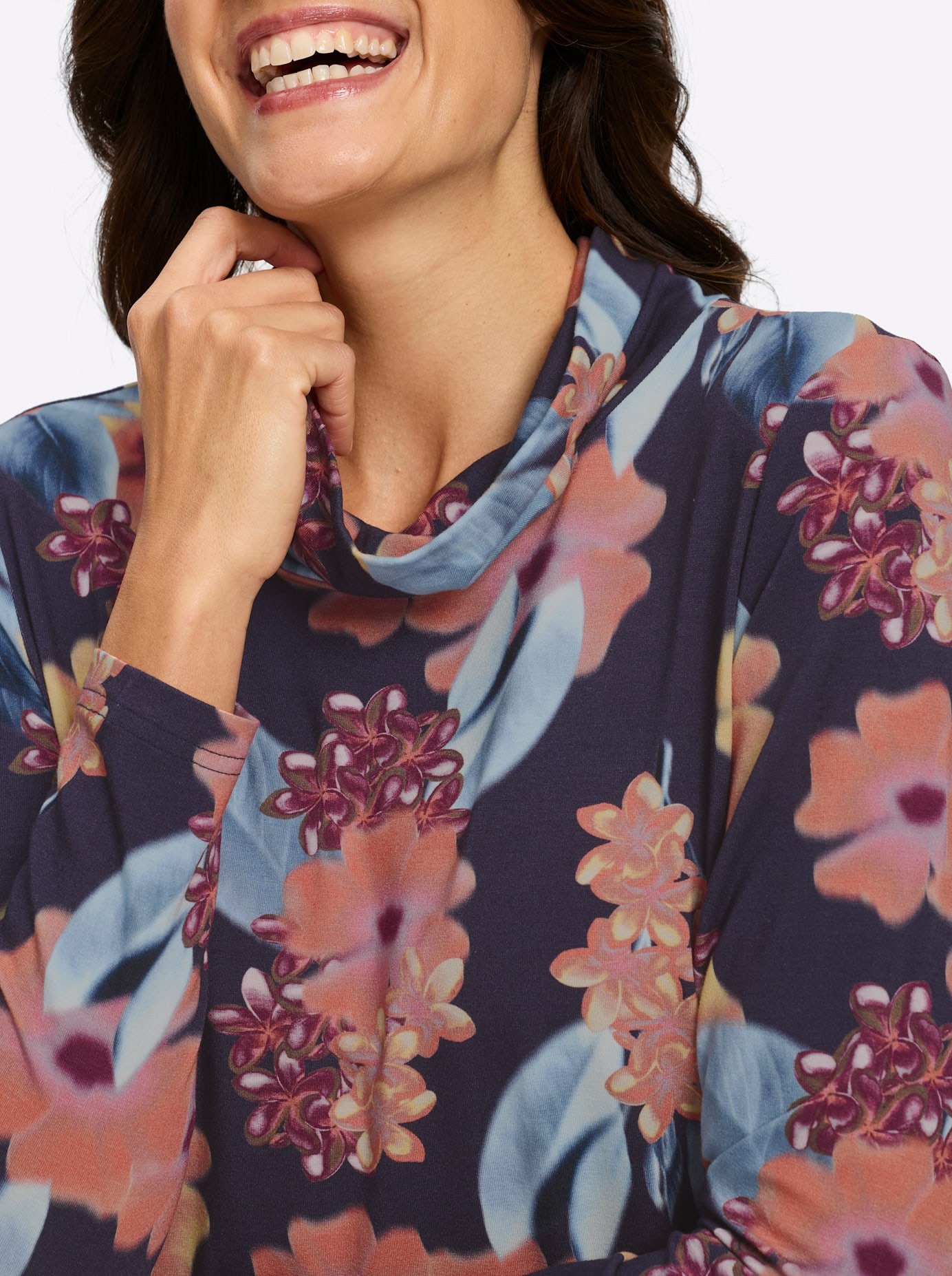 Lady Langarmshirt »Rollkragen-Shirt« 1