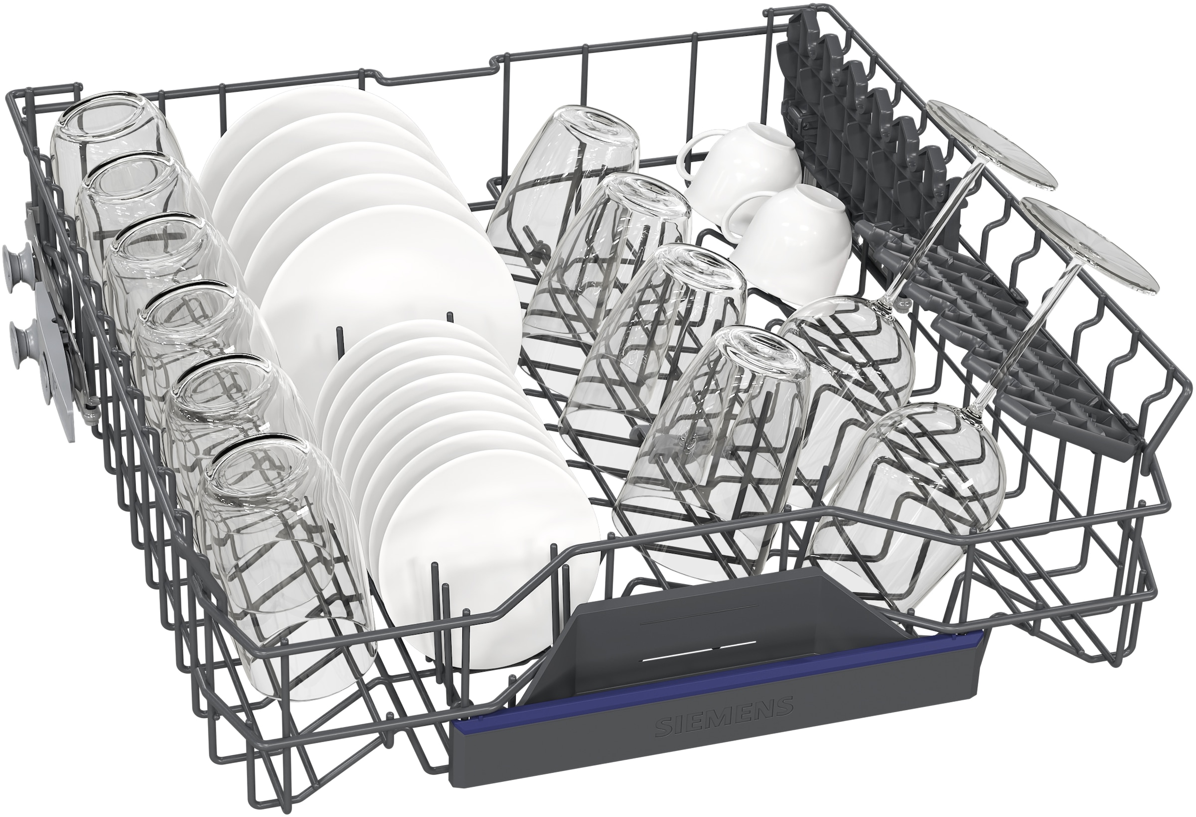 SIEMENS Unterbaugeschirrspüler iQ500 »SN15EW06CS« 14 tlg. Maßgedecke