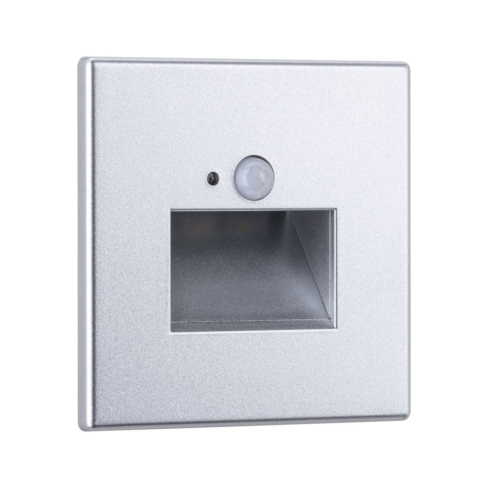 Paulmann LED Einbauleuchte »LED Wandeinbauleuchte Edge Quadro 1,2W 25lm 230V 2700K« 1 Stk. Warmweiß Bewegungsmelder