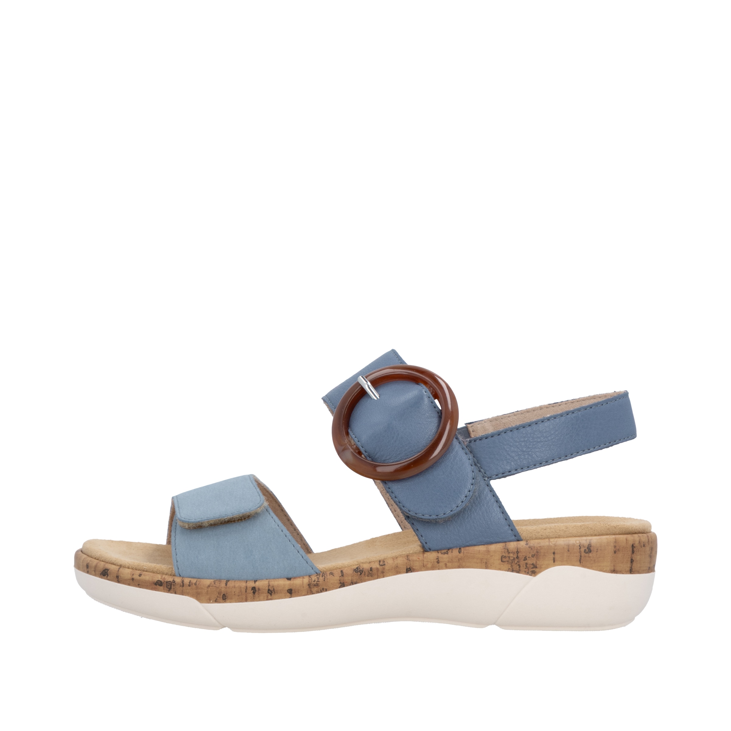 Remonte Keilsandalette  Sommerschuh, Riemchensandale, praktische Klettverschlüsse