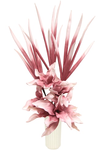 I.GE.A. Kunstblume »Soft-Blumenarrangement«, (1 St.), Keramikvase kaufen