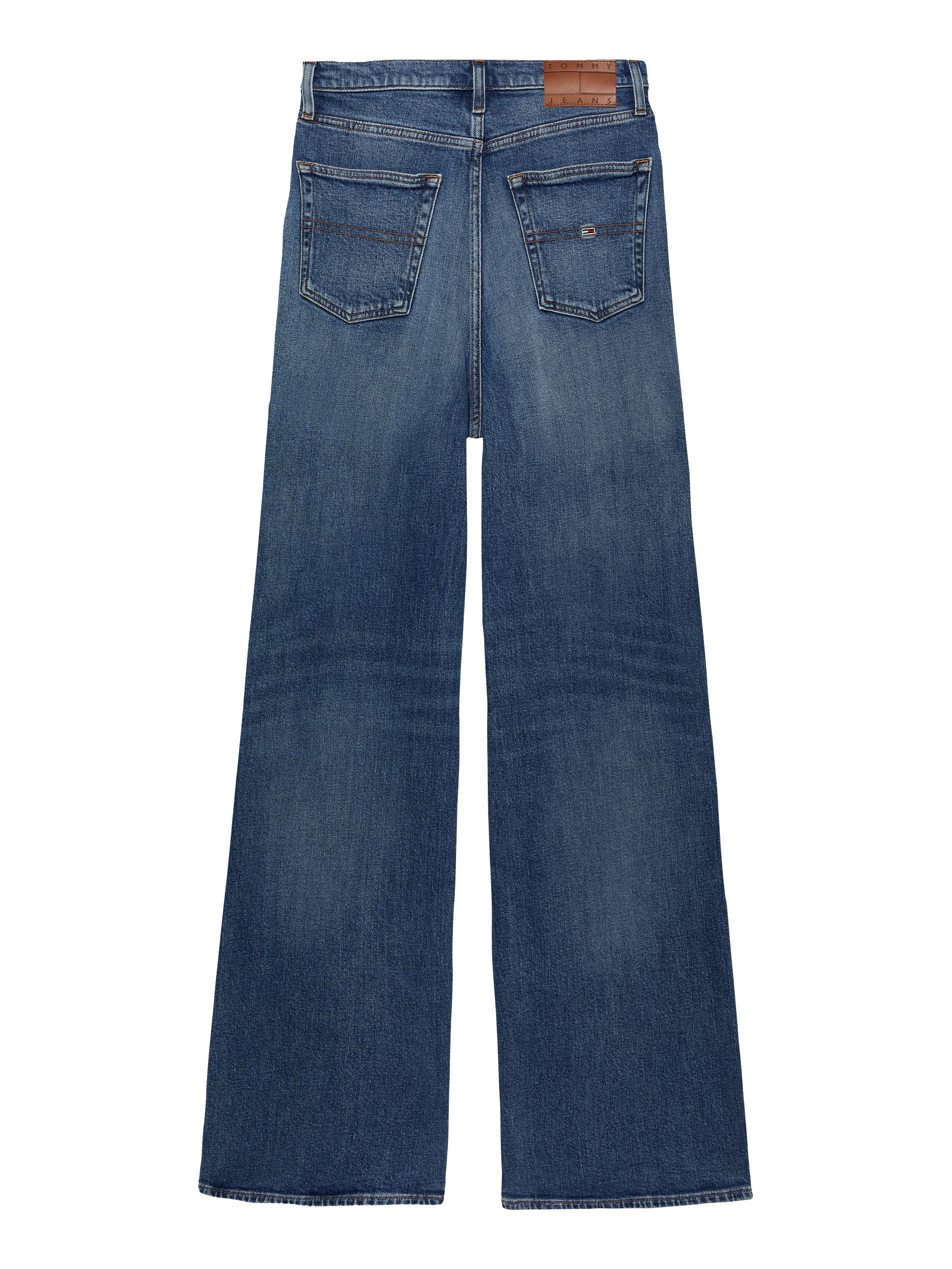 Tommy Jeans Weite Jeans »Claire High Rise«, mit Logo-Badge