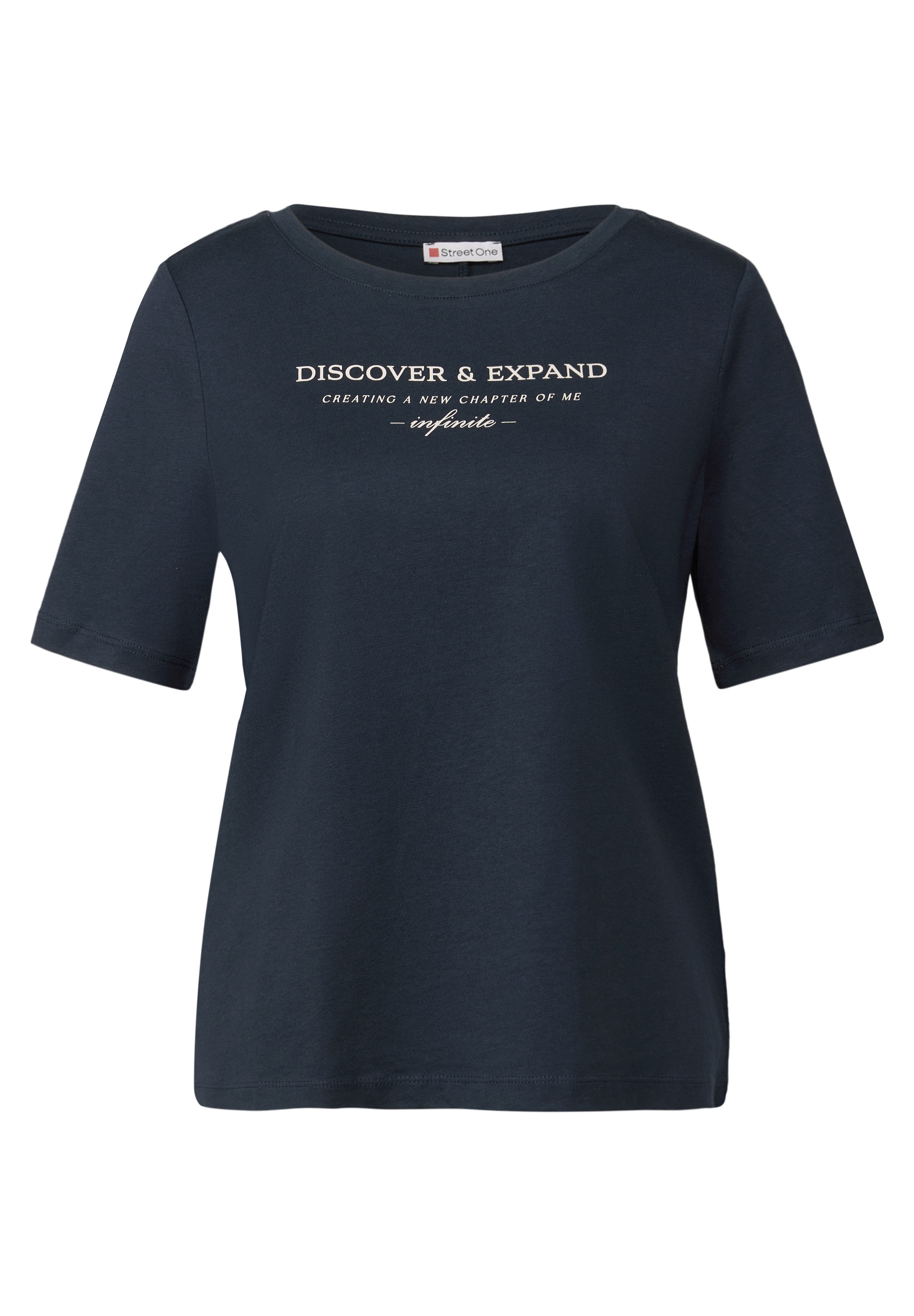 STREET ONE T-Shirt, mit Schriftzug