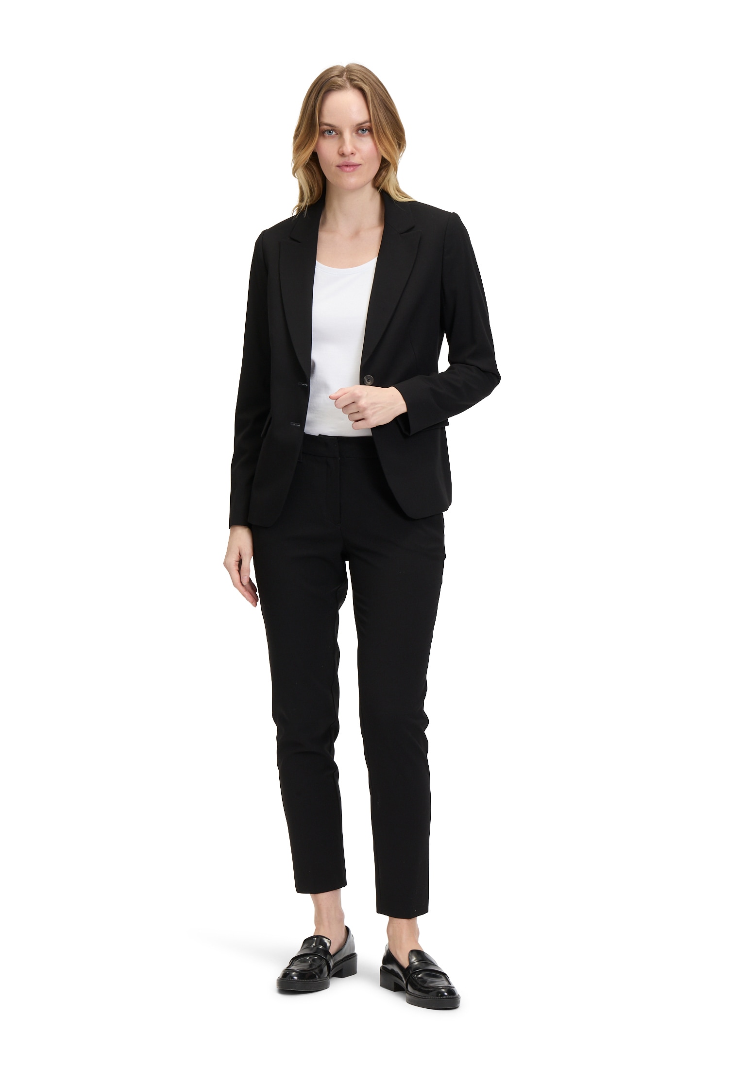 Betty&Co Jackenblazer »Klassischer Blazer mit Taschen«