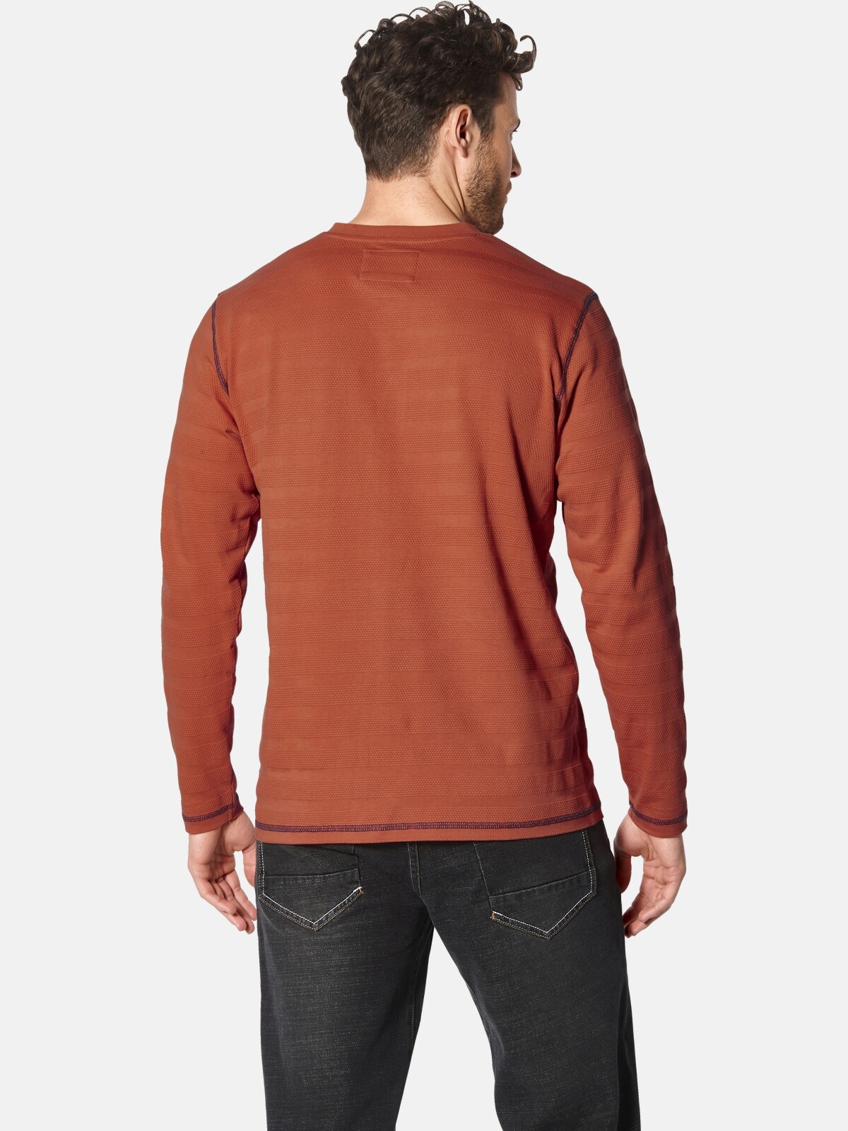 Babista Langarmshirt »Langarmshirt LUIMONO«, im dezenten Jacquardmuster