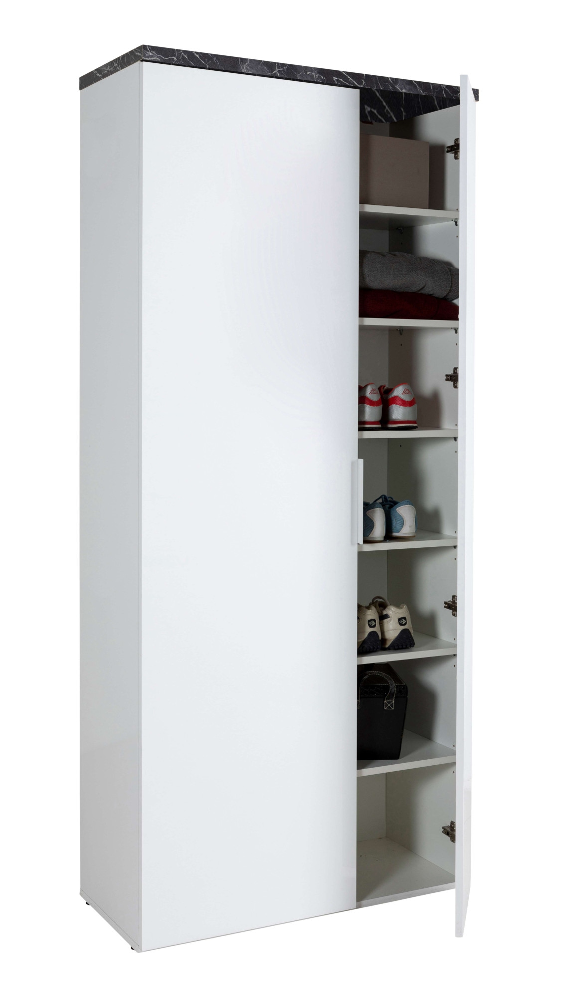 Composad Mehrzweckschrank »Mehrzweckschrank, Multifunktionsschrank, Allzweckschrank«, (1 St.), Mit 2 Türen hochglanz lackiert