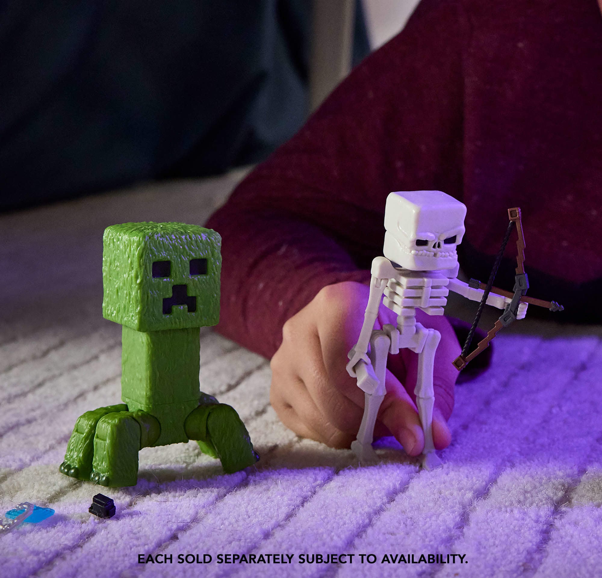 Mattel® Actionfigur »Minecraft Dennis der Wolf«, (Set)