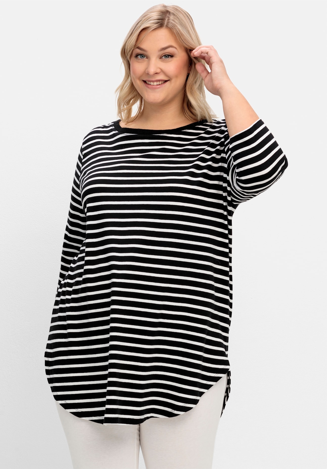 Sheego Longshirt »Longshirt«, (1 tlg.)