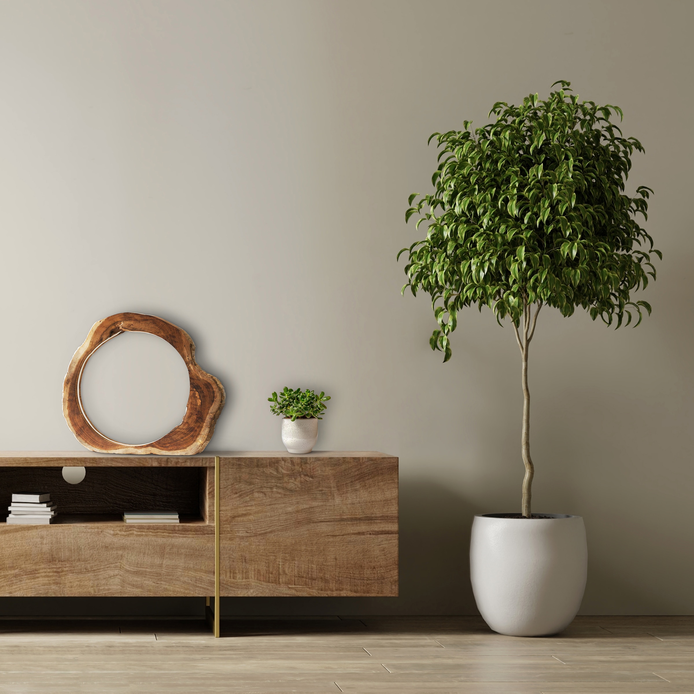 SalesFever LED Tischleuchte »Treibholz« 1 Stk. handgefertigt