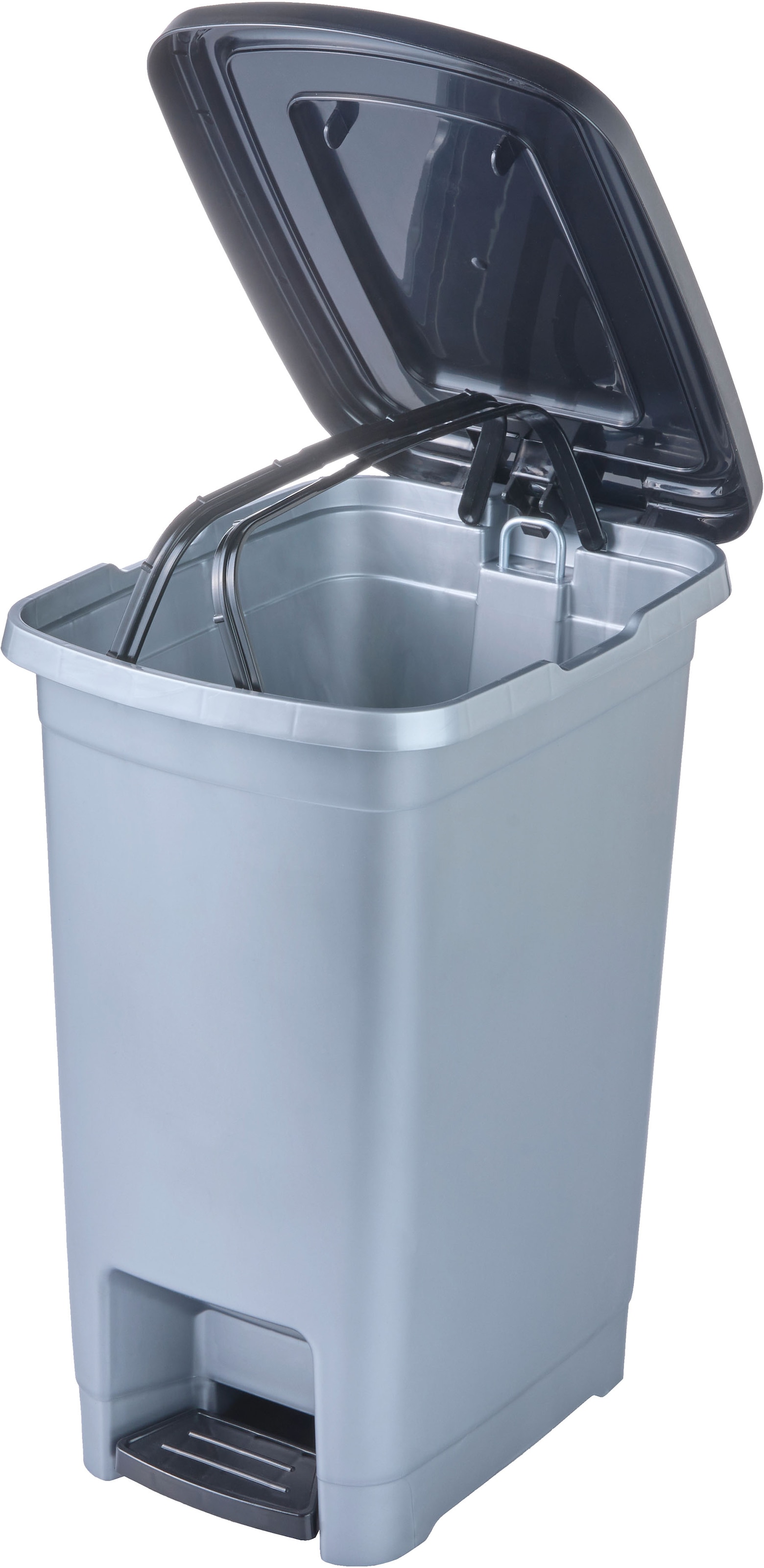 keeeper Mülleimer »olaf« leicht zu reinigen, komfortables Öffnen und Schließen mit Tretpedal