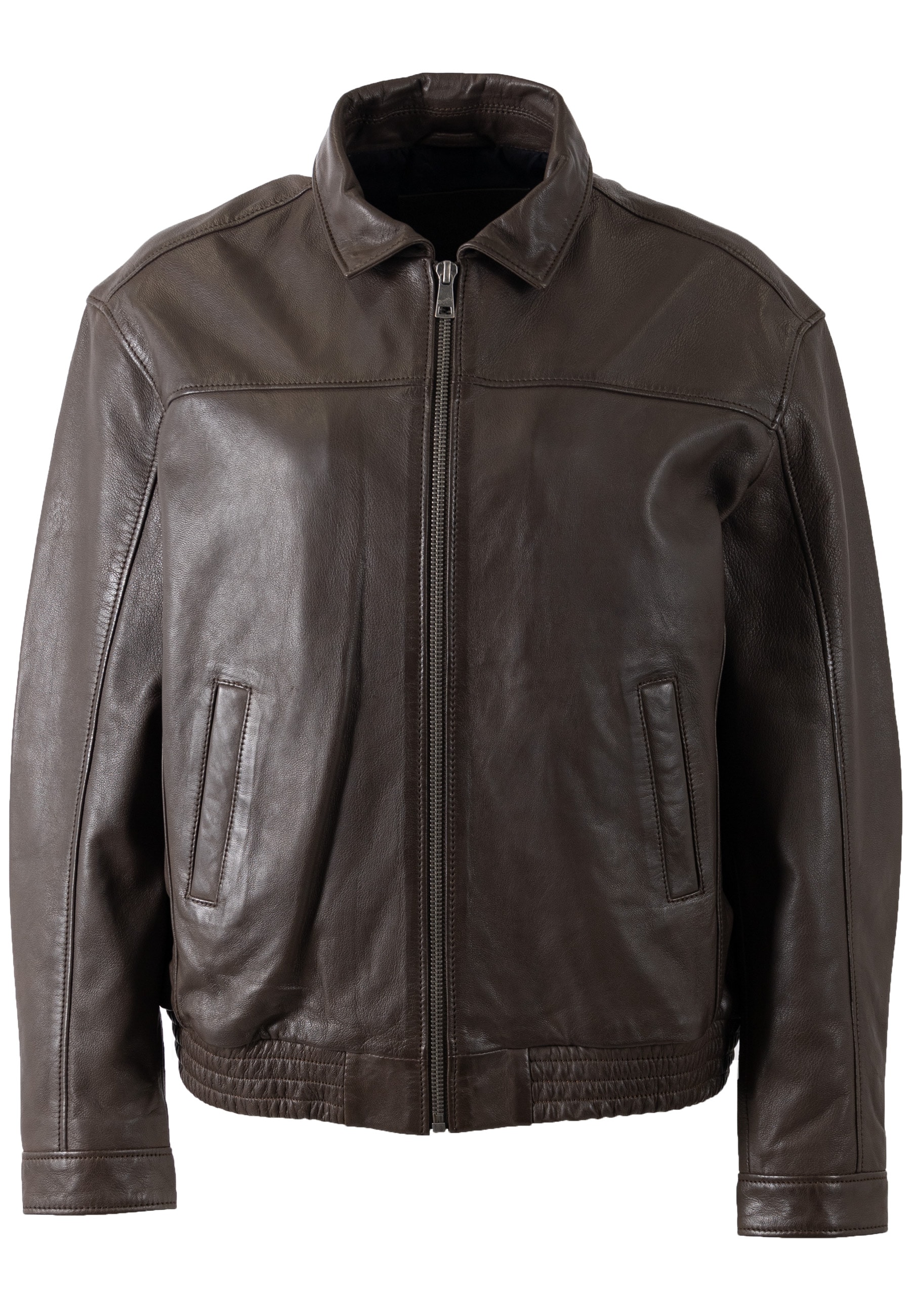 Mauritius Lederjacke »MWTylli OS OT« mit Elastikbund