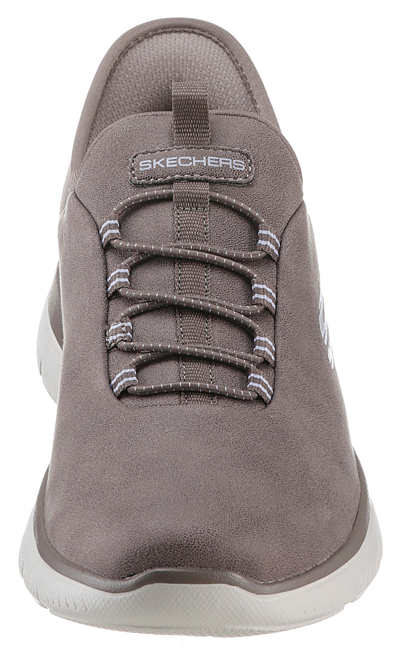 Skechers Slip-On Sneaker »SUMMITS«  Slipper, Freizeitschuh, Halbschuh in veganer Verarbeitung