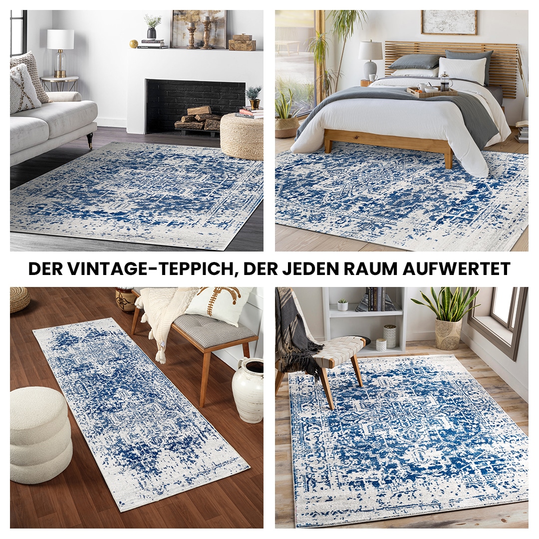 Livabliss Teppich »SYRACUSA«, rund, 11 mm Höhe, ⌀160cm