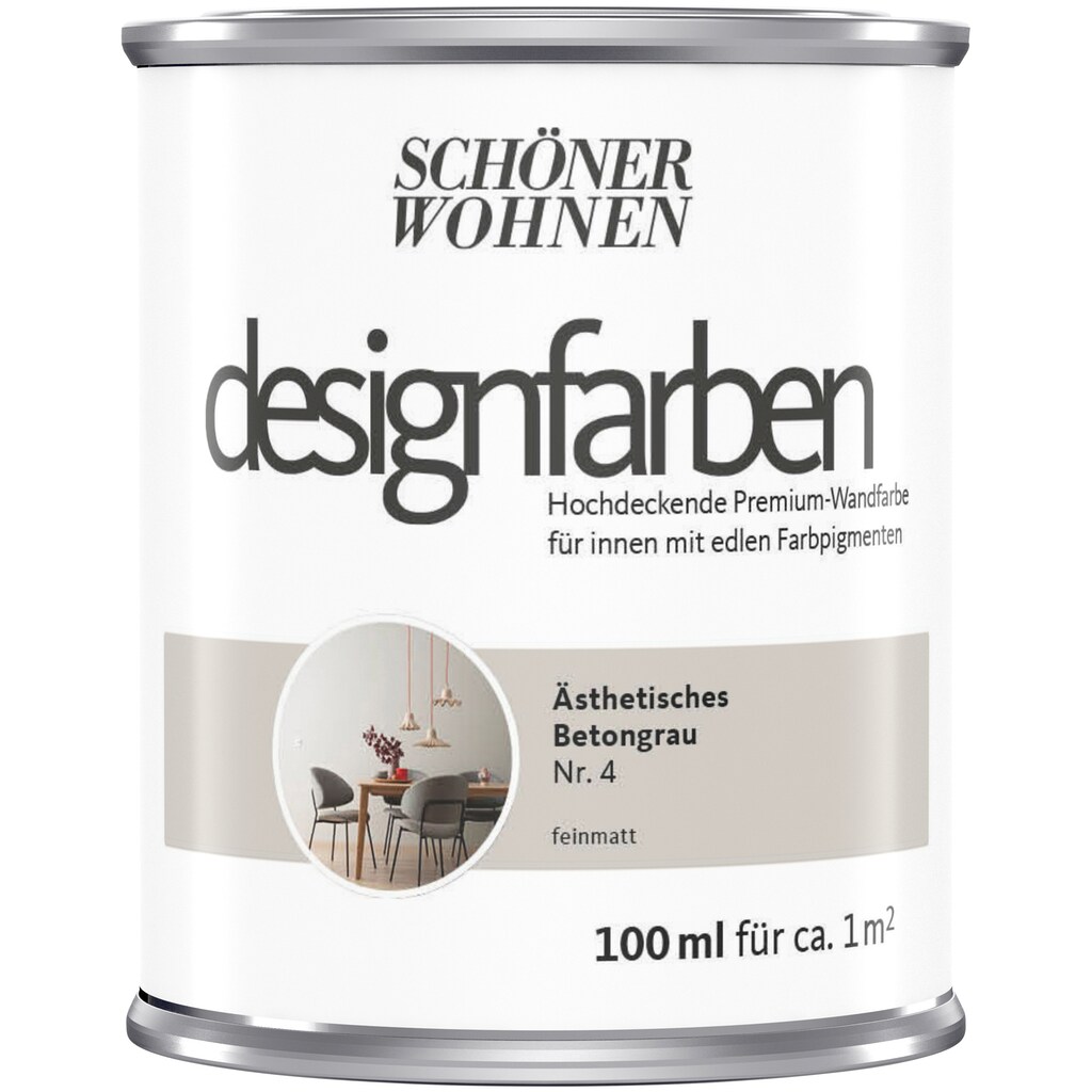 SCHÖNER WOHNEN FARBE Wand- und Deckenfarbe »designfarben«