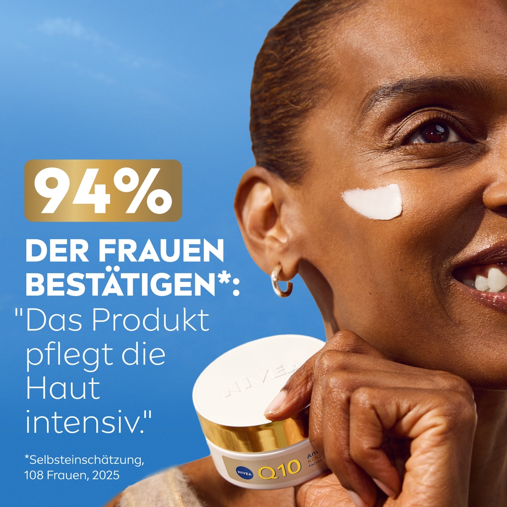 Nivea Gesichtspflege »NIVEA Q10 Facial Butter Tag und Nacht« für sehr trockene und anspruchsvolle Haut, mit Q10, buttrige Textur