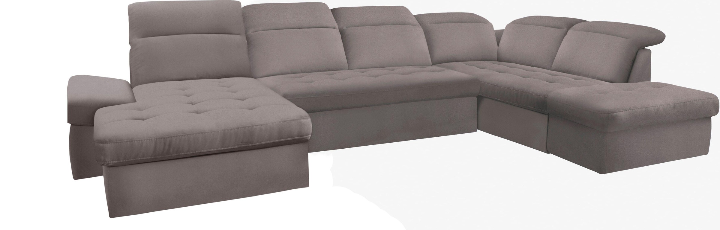 sit&more Wohnlandschaft »Stardust U-Form«, inklusive Kopfteilverstellung und Armlehnenfunktion