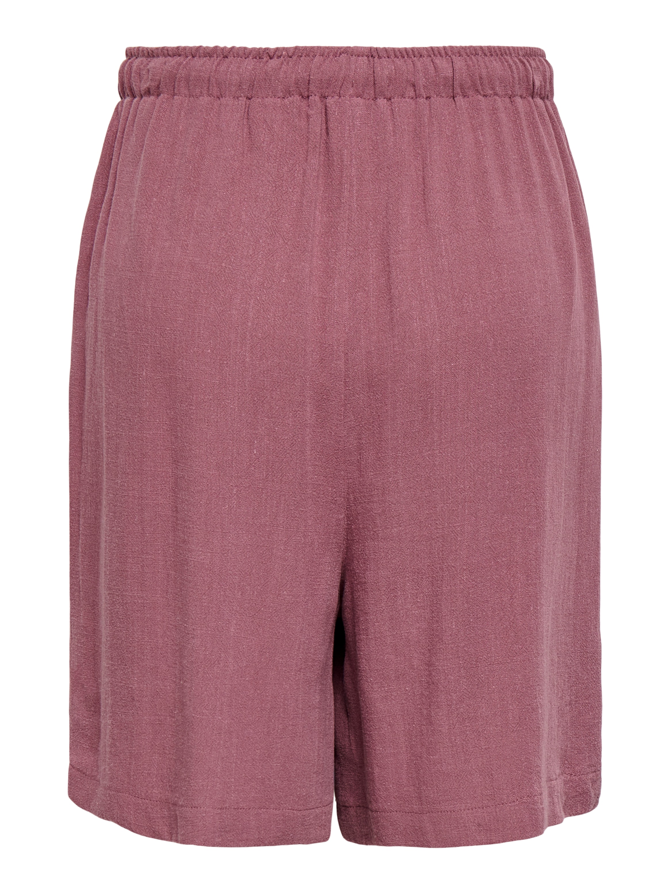 ONLY Shorts »ONLSIESTA MW PULL-UP LIN BL SHORTS NOOS«  loose fit, Jersey, Viskosemischung, elastischer Bund, unifarben