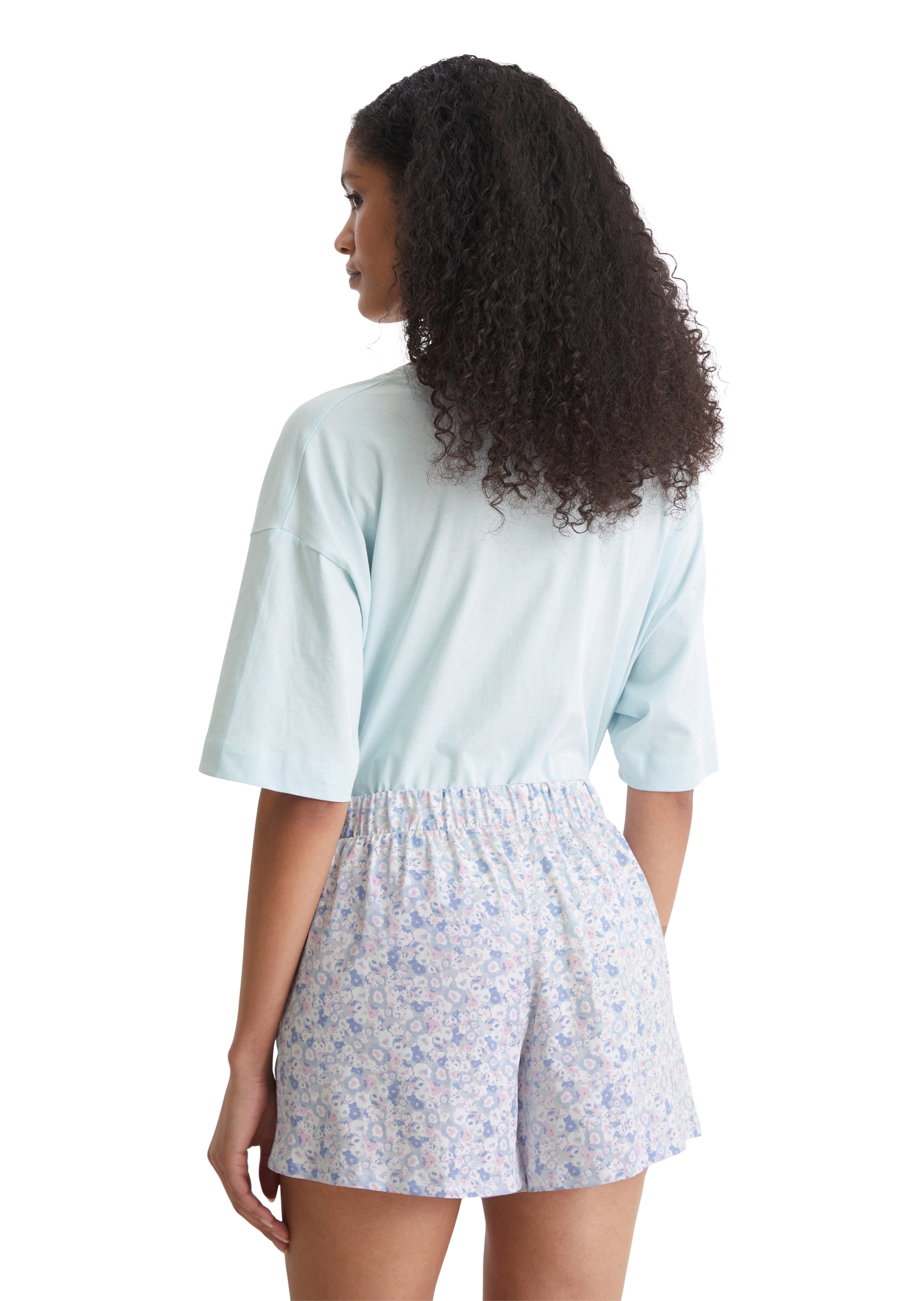 Marc O'Polo Shorts »Mix & Match Cotton«, mit floralem Alloverprint
