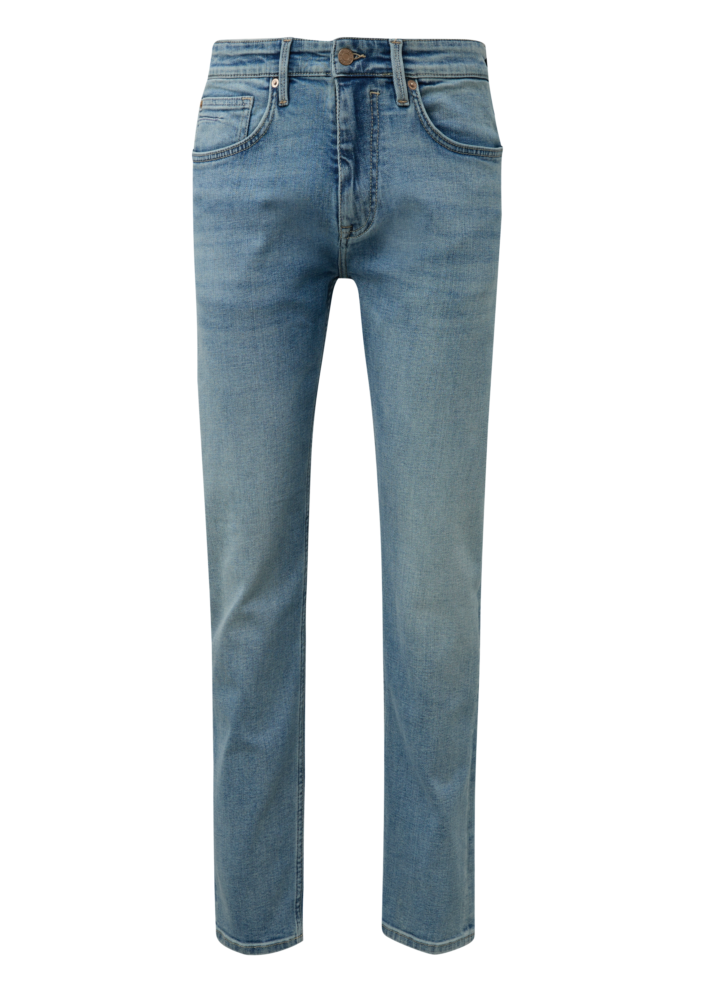 s.Oliver Slim-fit-Jeans, in mittelblauer Waschung