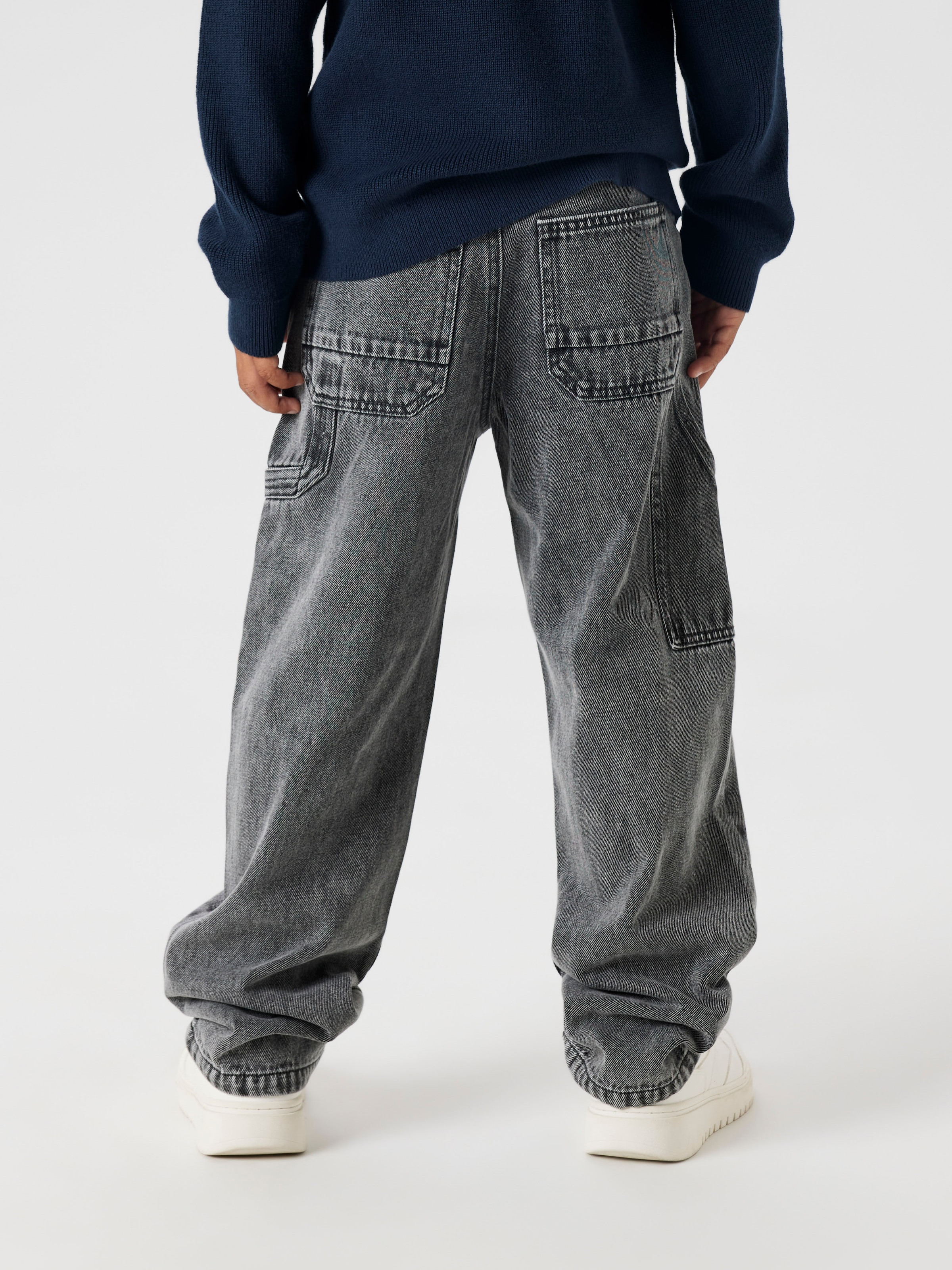 Name It 5-Pocket-Jeans »NKMRYAN für Jungen mit geradem Bein und 5-Pocket-Style«, unifarben, casual, straight fit, Baumwolle, Denim