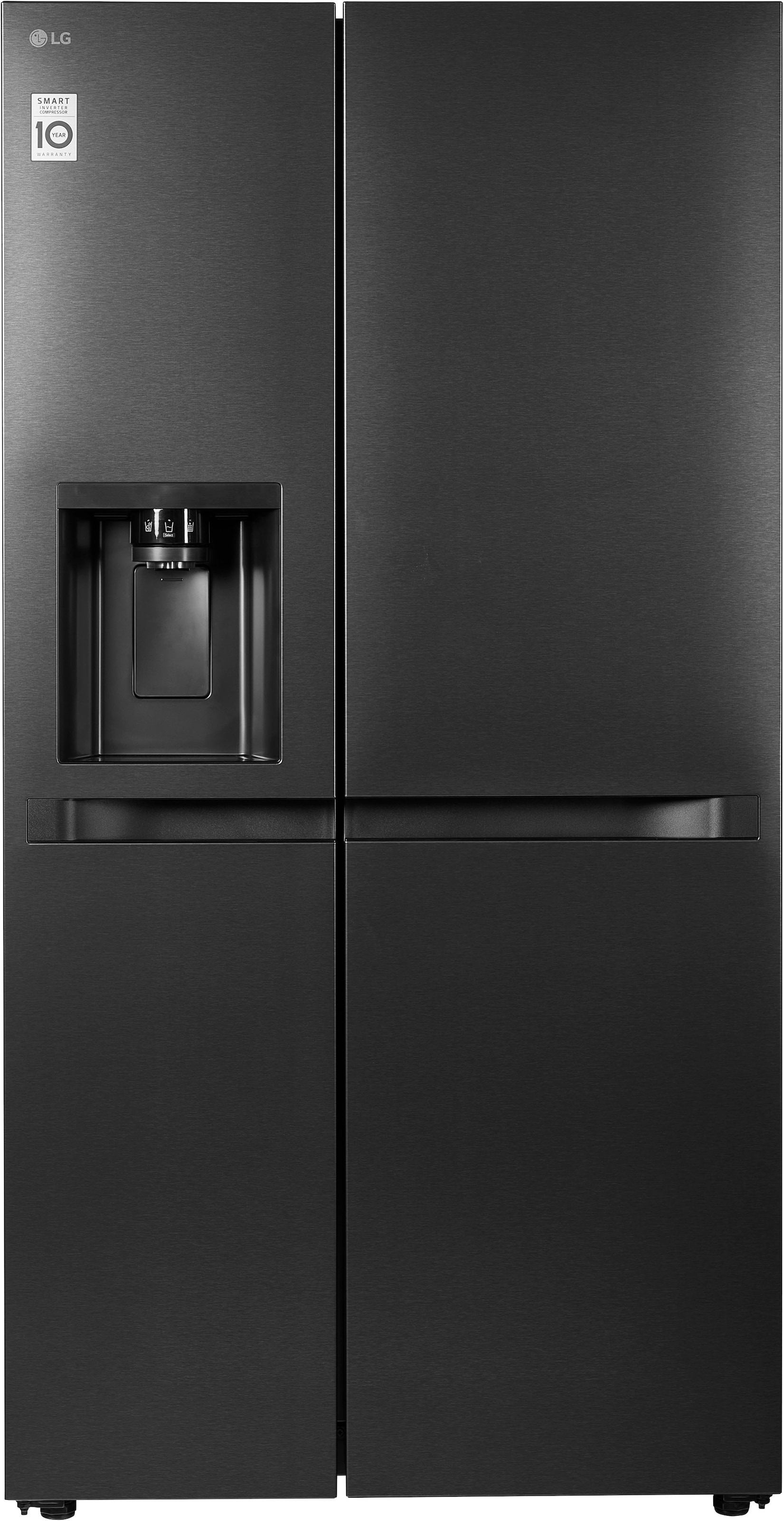 LG Side-by-Side »GSLC41EPPE«, Total No Frost, LINEARCooling, Multi-Airflow, Integrierter Wassertank