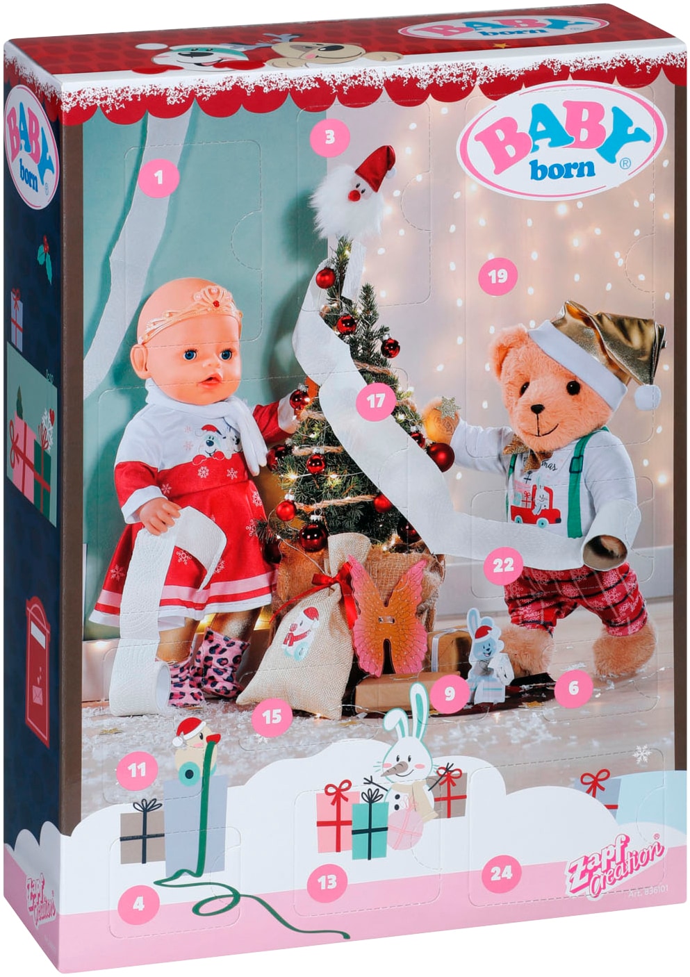 Baby Born Spielzeug-Adventskalender »Baby Born«, ab 3 Jahren