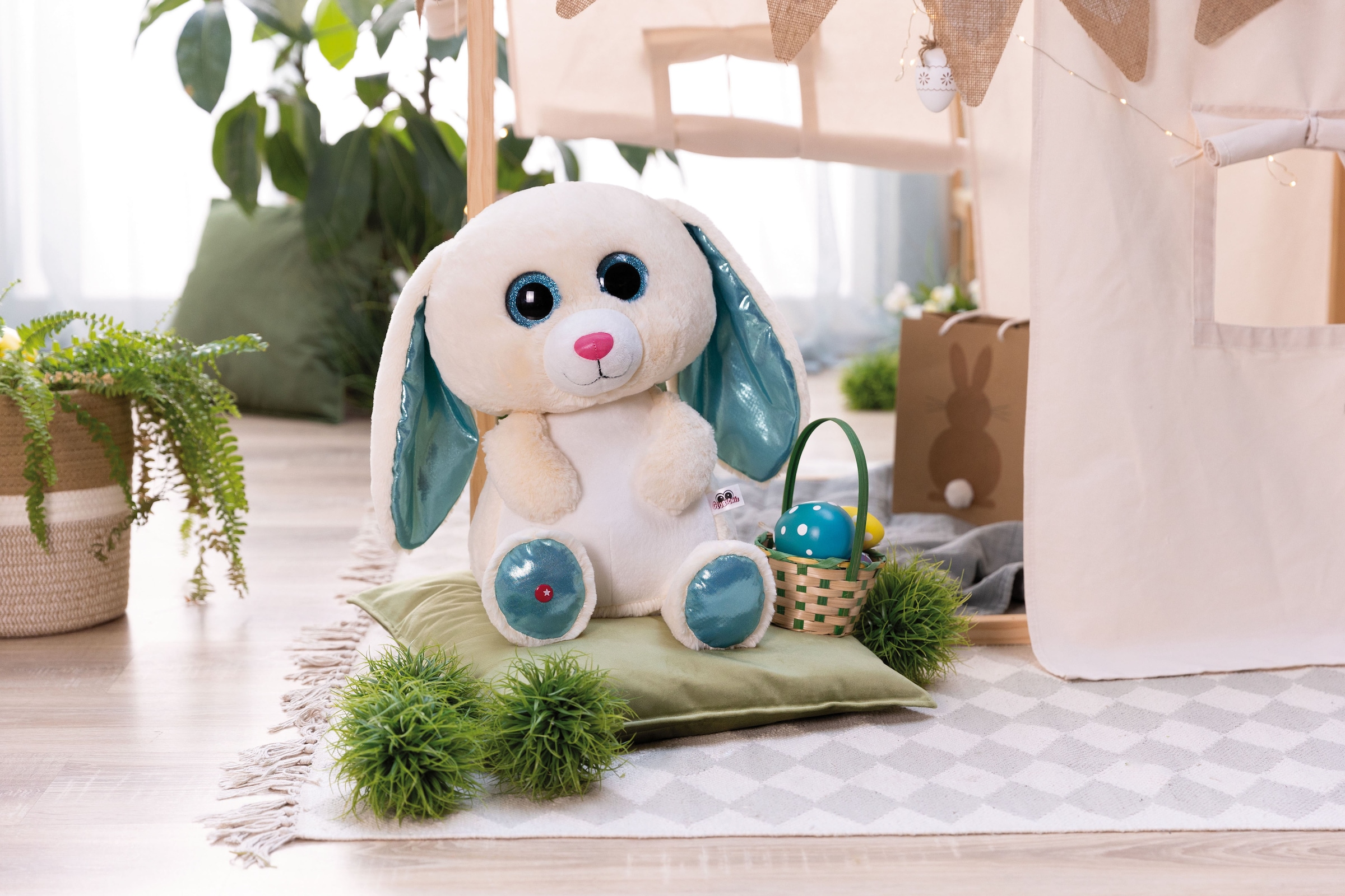 Nici Kuscheltier »Glubschis, Hase Wolli-Dot, 45cm«